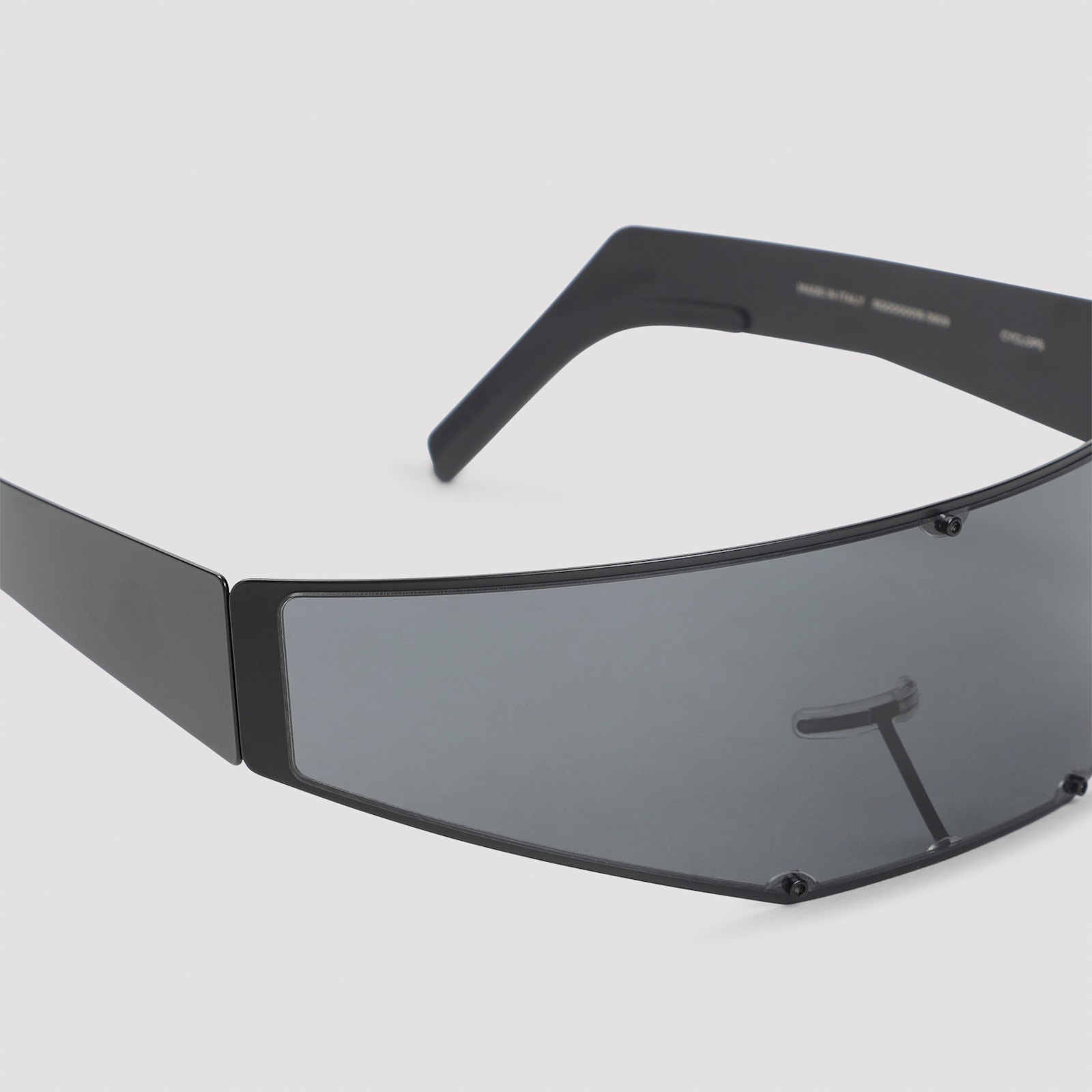 Rick Owens Full Frame Sunglasses In Black