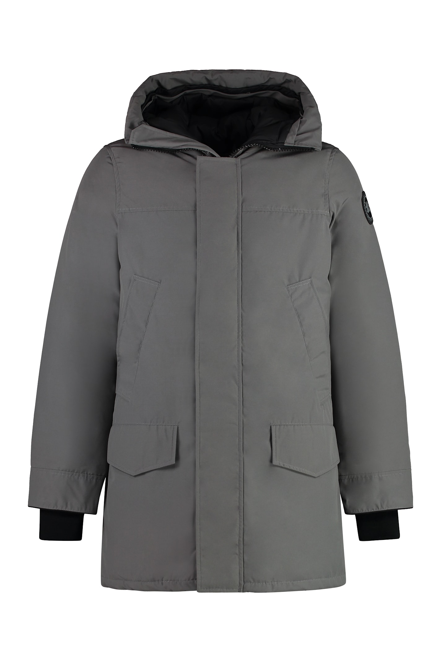 Shop Canada Goose Langford Hooded Parka In Grey