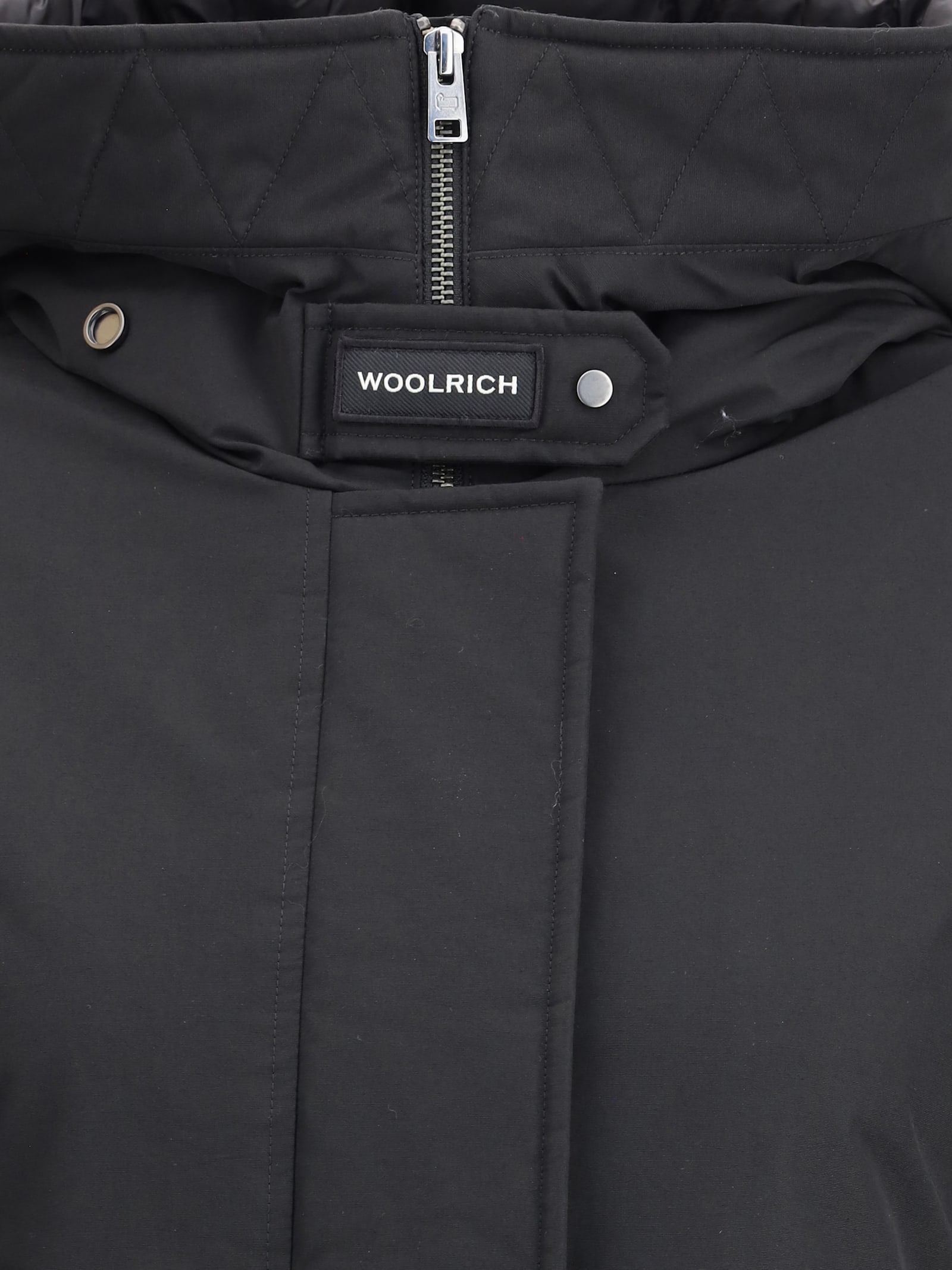 Woolrich Authentic 3 In 1 Parka Jacket In Black