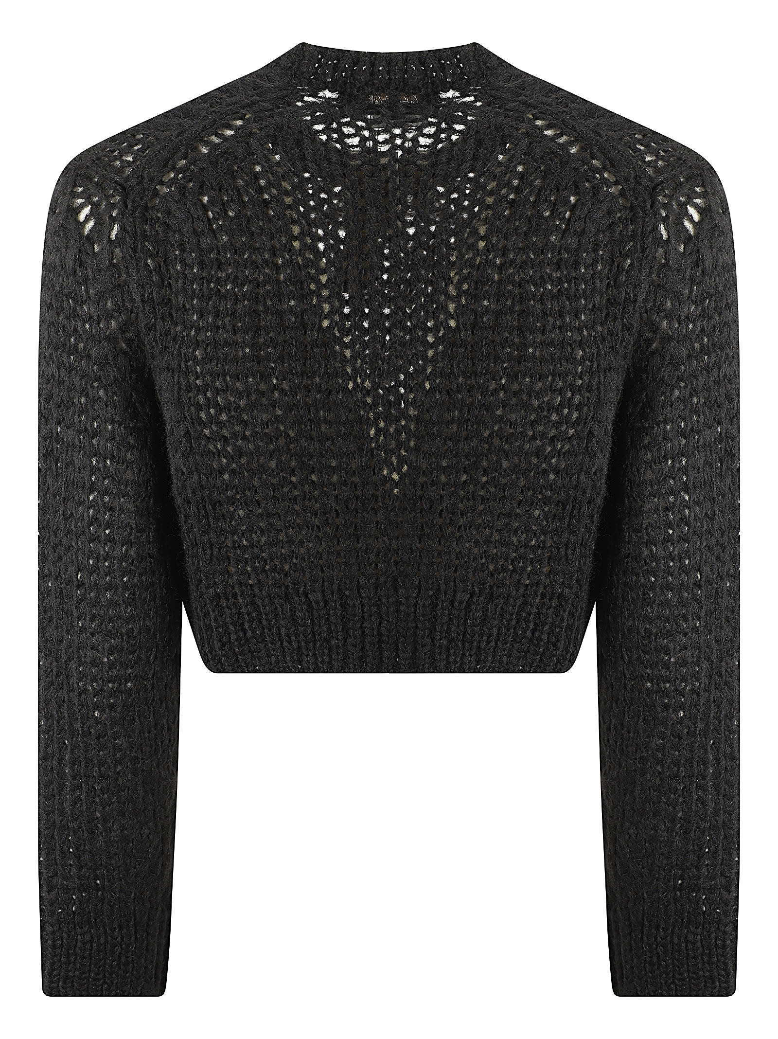 Shop Comme Des Garçons Homme Deux Mens Sweater In Black