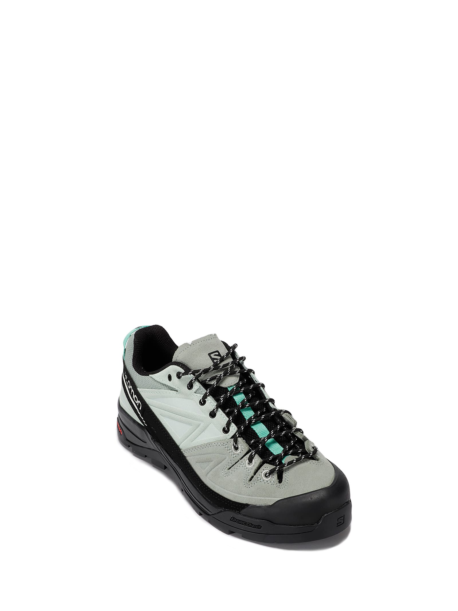 Shop Salomon X-alp Ltr In Black/green Milieu/bay