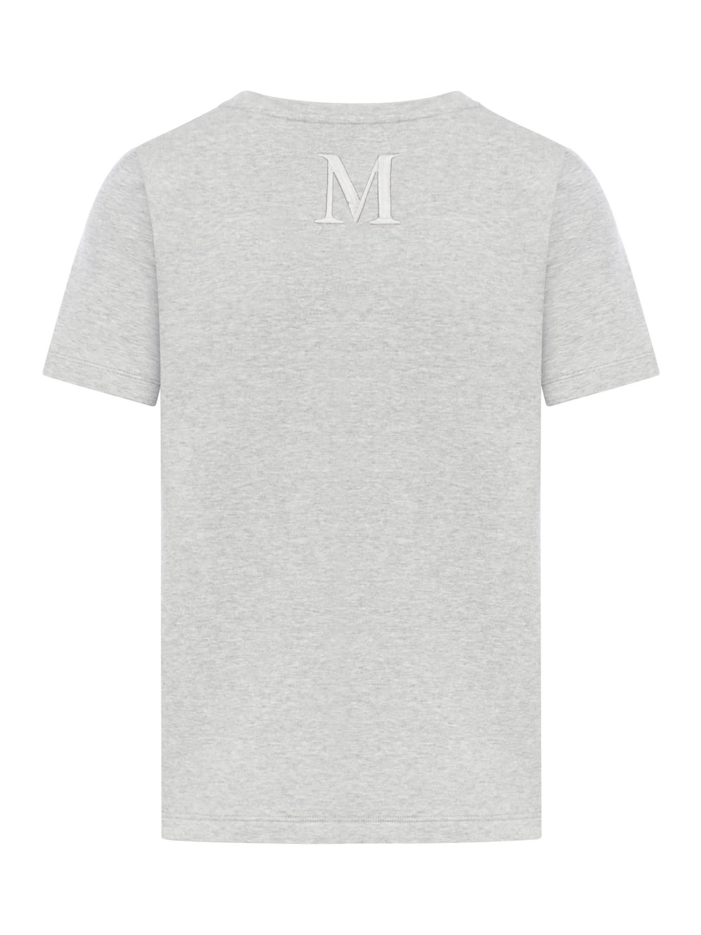 Shop 's Max Mara Tubo Tshirt In Medium Grey