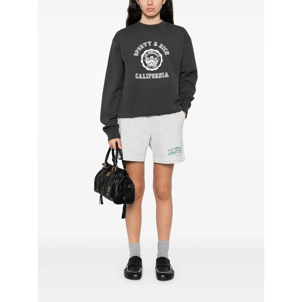 Sporty & Rich Sweater In Gray