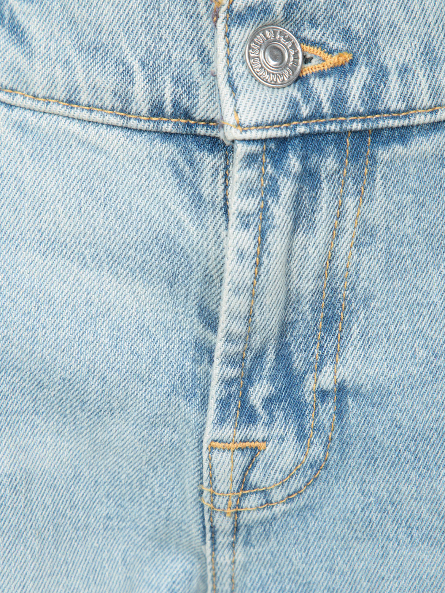 7 For All Mankind Sahara Spencer Flare Light Blue Jeans In Blue