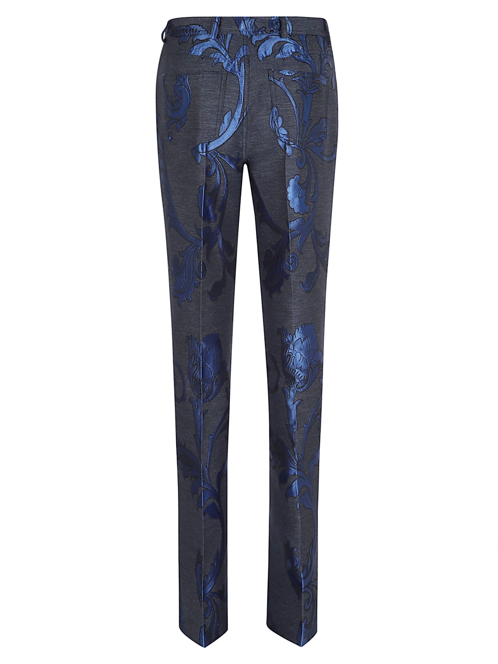 Etro Belt Loop Track Pants In Blue