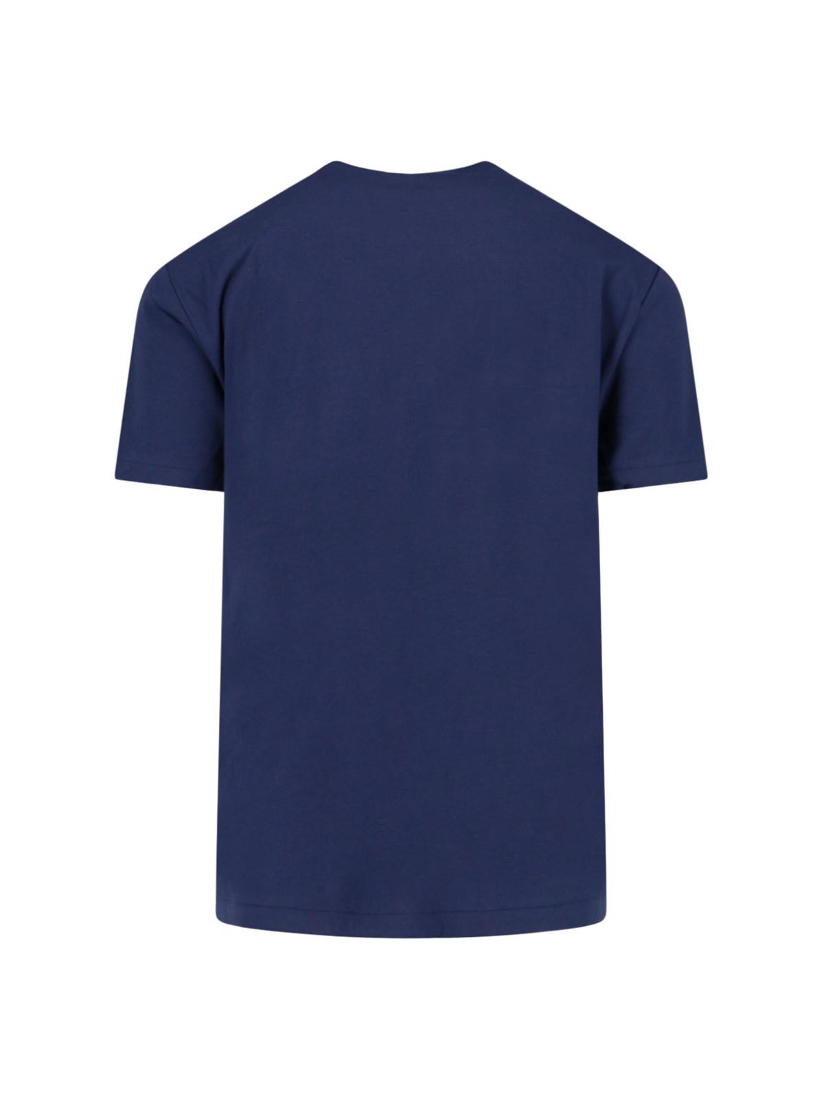 Shop Ralph Lauren Polo Bear T-shirt In Sp24 Newport Navy