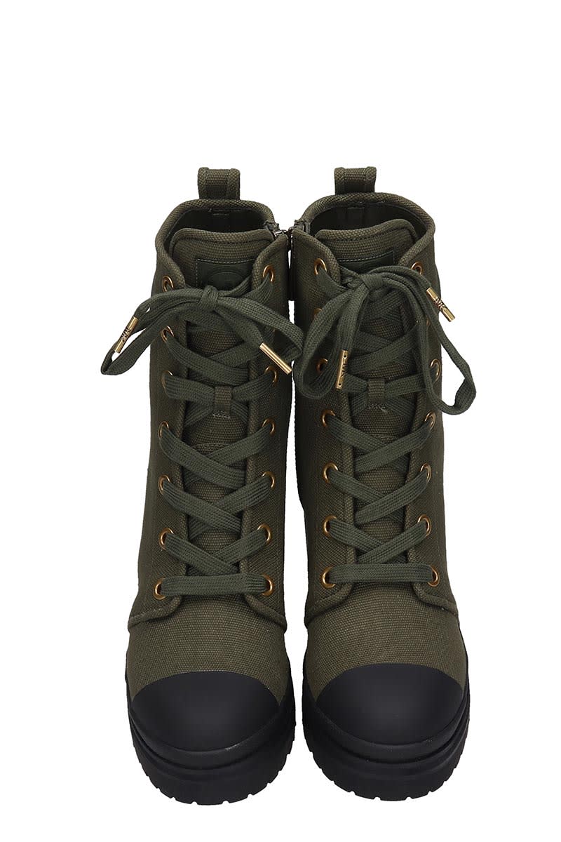 michael michael kors corey logo combat boot