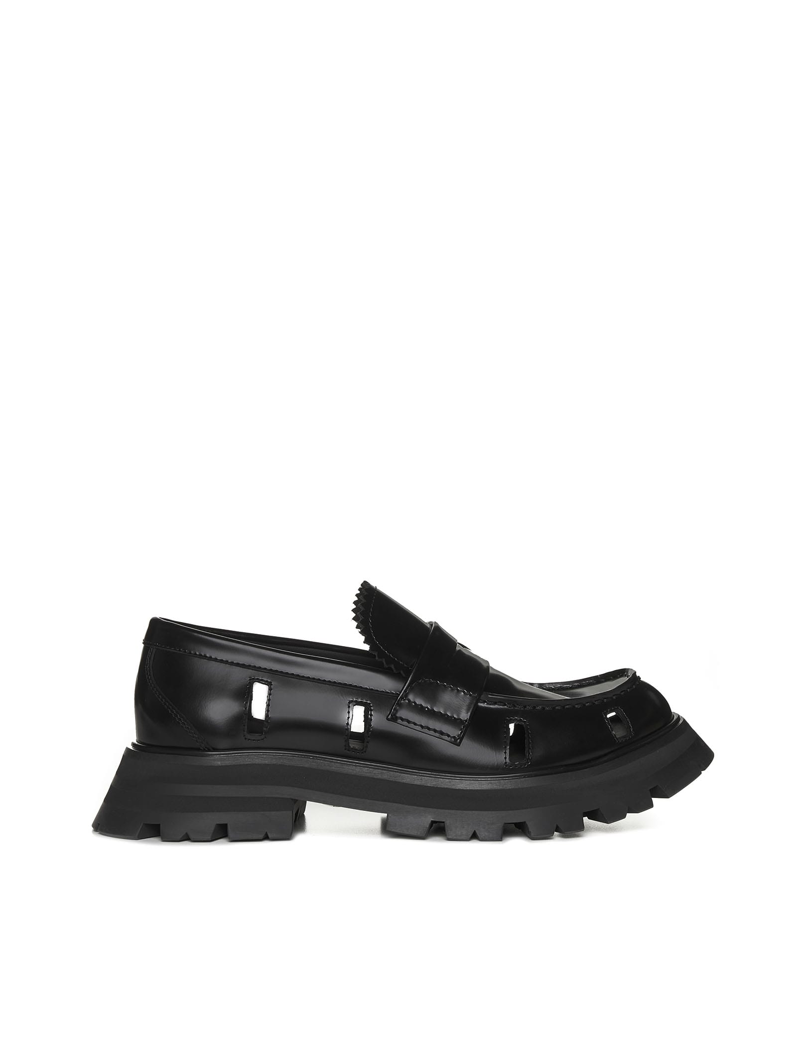 Alexander McQueen Cut-out Loafers