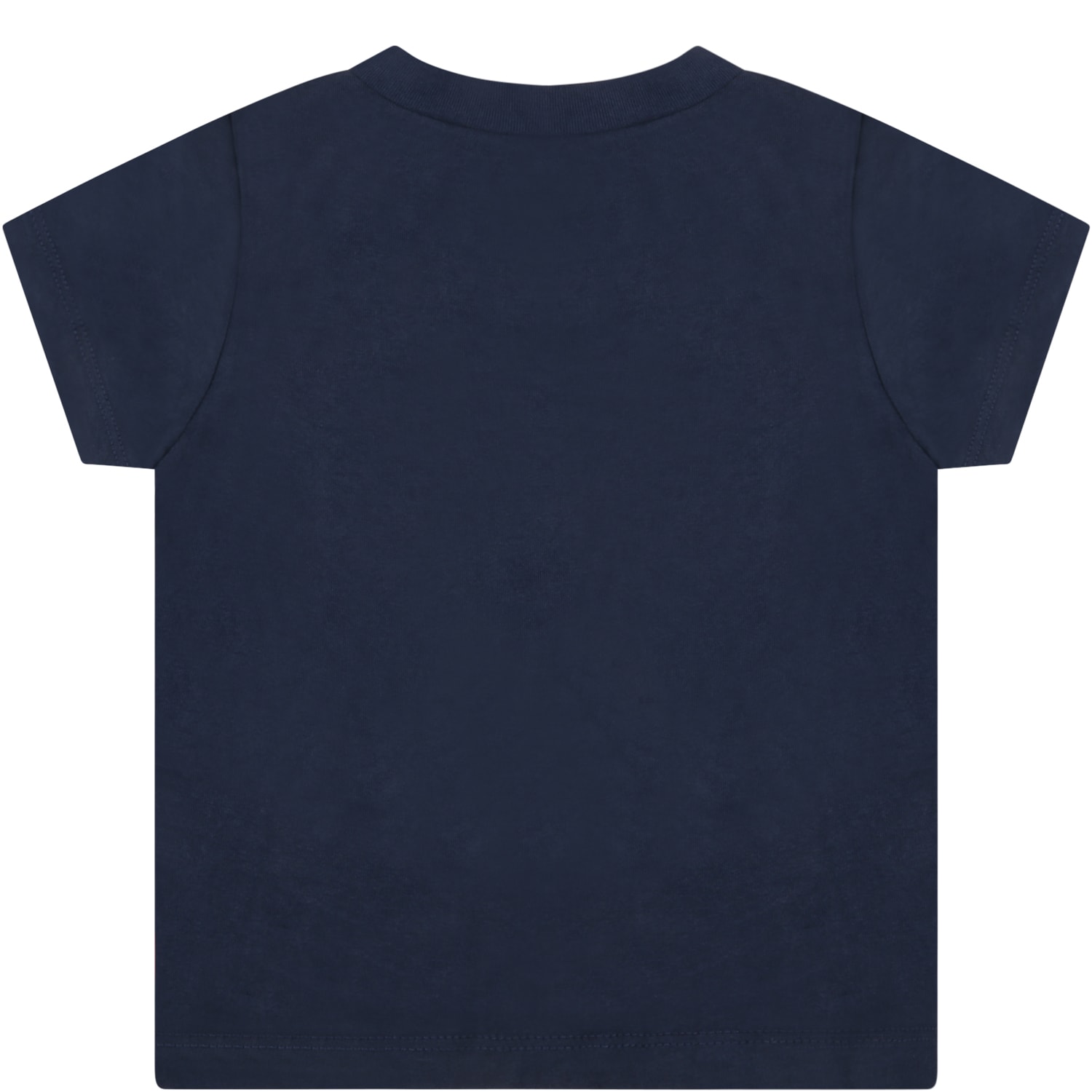 Shop Levi's Blue T-shirt For Babies With Patch Logo