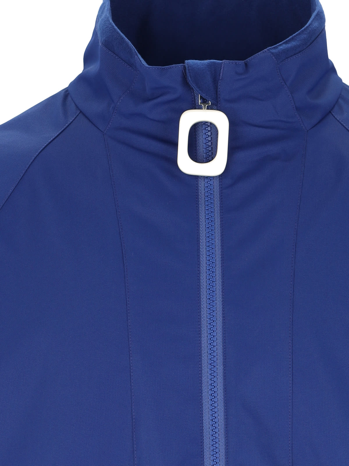 Shop Jw Anderson Logo Sporty Jacket In Blue