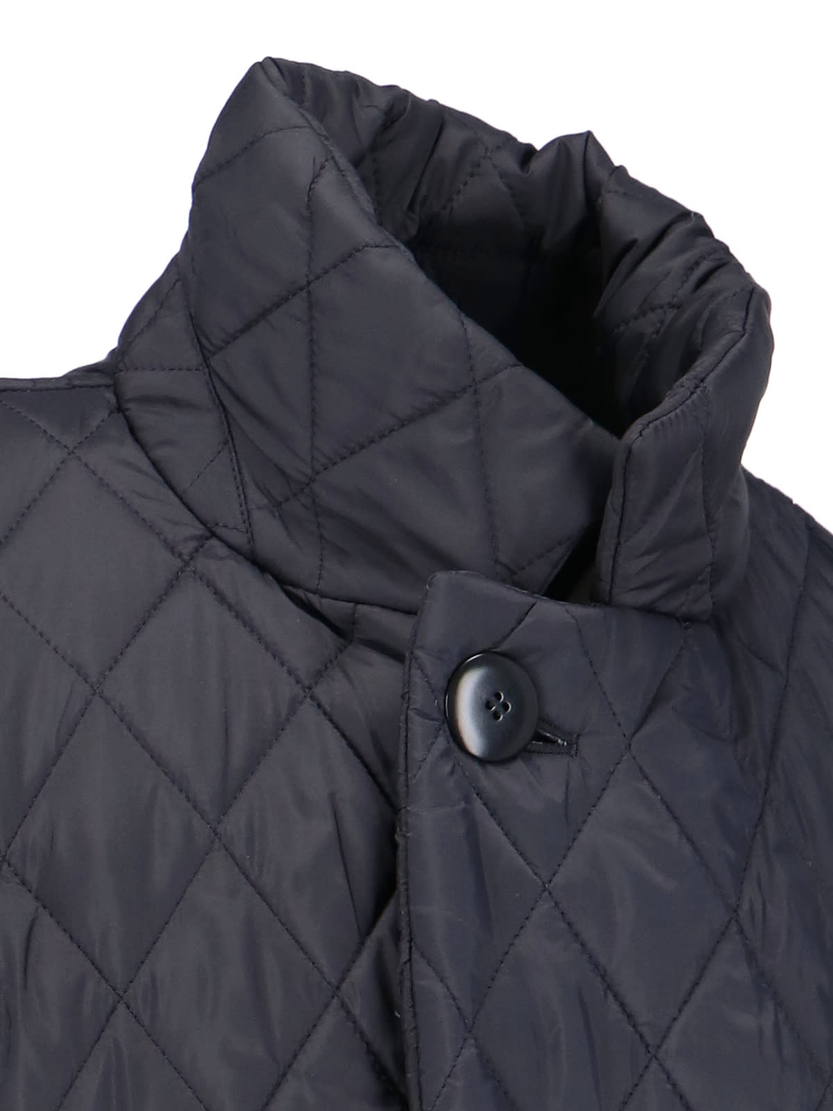 Shop Random Identities Egg Shape Quilted Puffer Jacket In Black