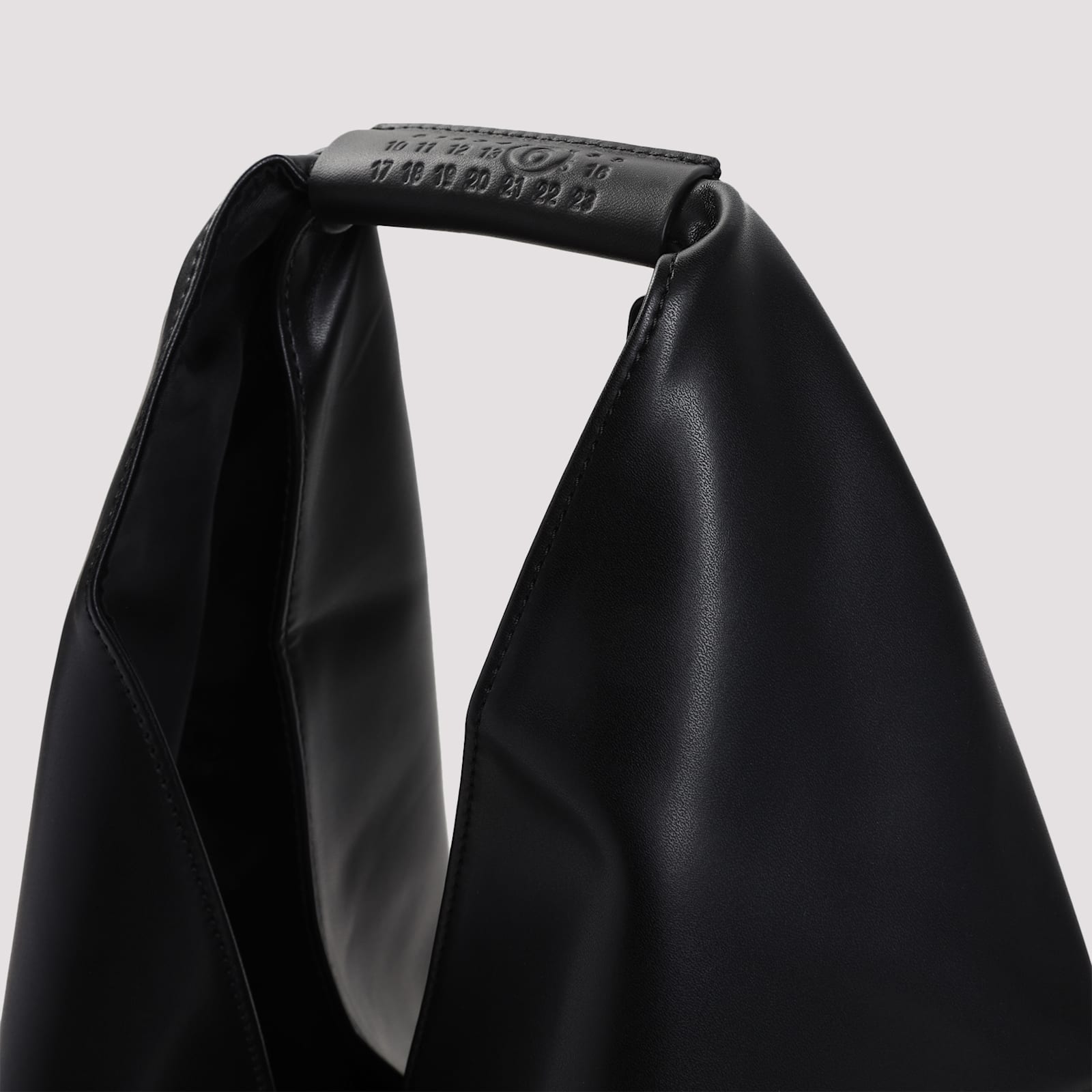 Mm6 Maison Margiela Japanese Geometric Tote Bag In Black