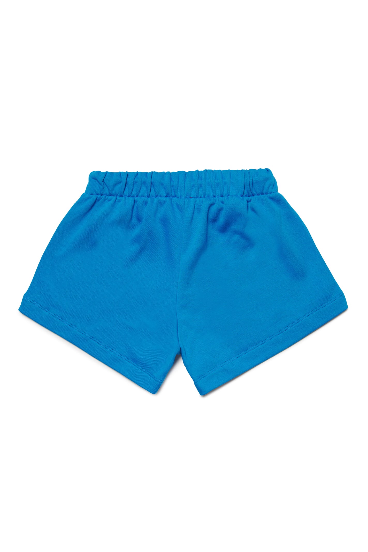 Shop Diesel Paglife Shorts  Fleece Shorts With Puffy Print