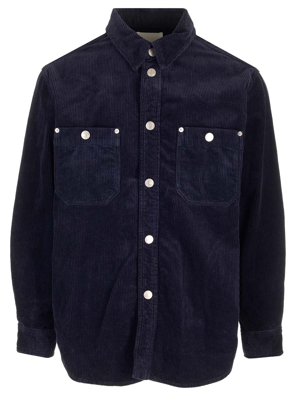 Shop Isabel Marant Ritchie Overshirt In Faded Night