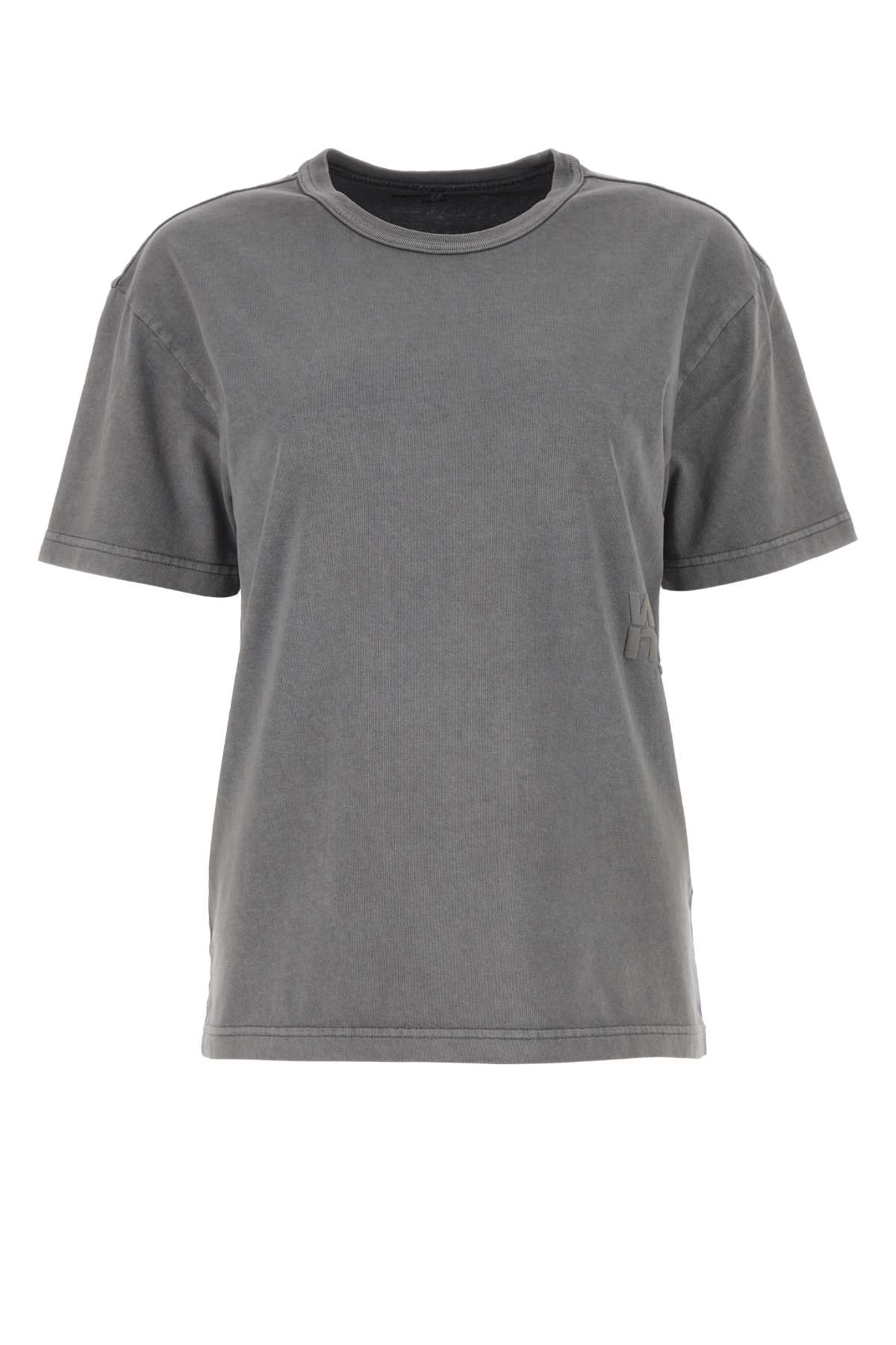 Grey Cotton Oversize T-shirt