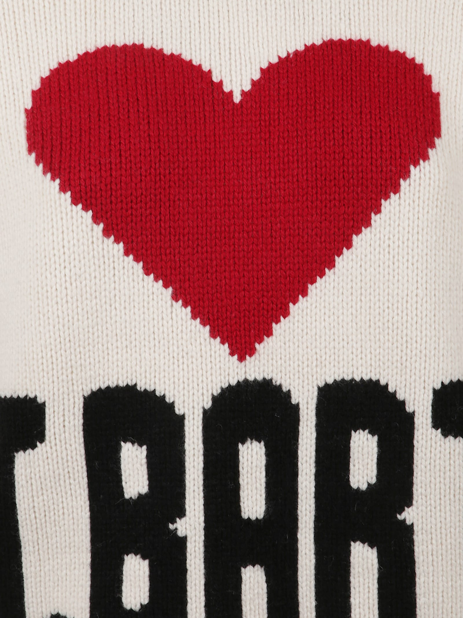 Mc2 Saint Barth Half Neck Sweater In Neutral