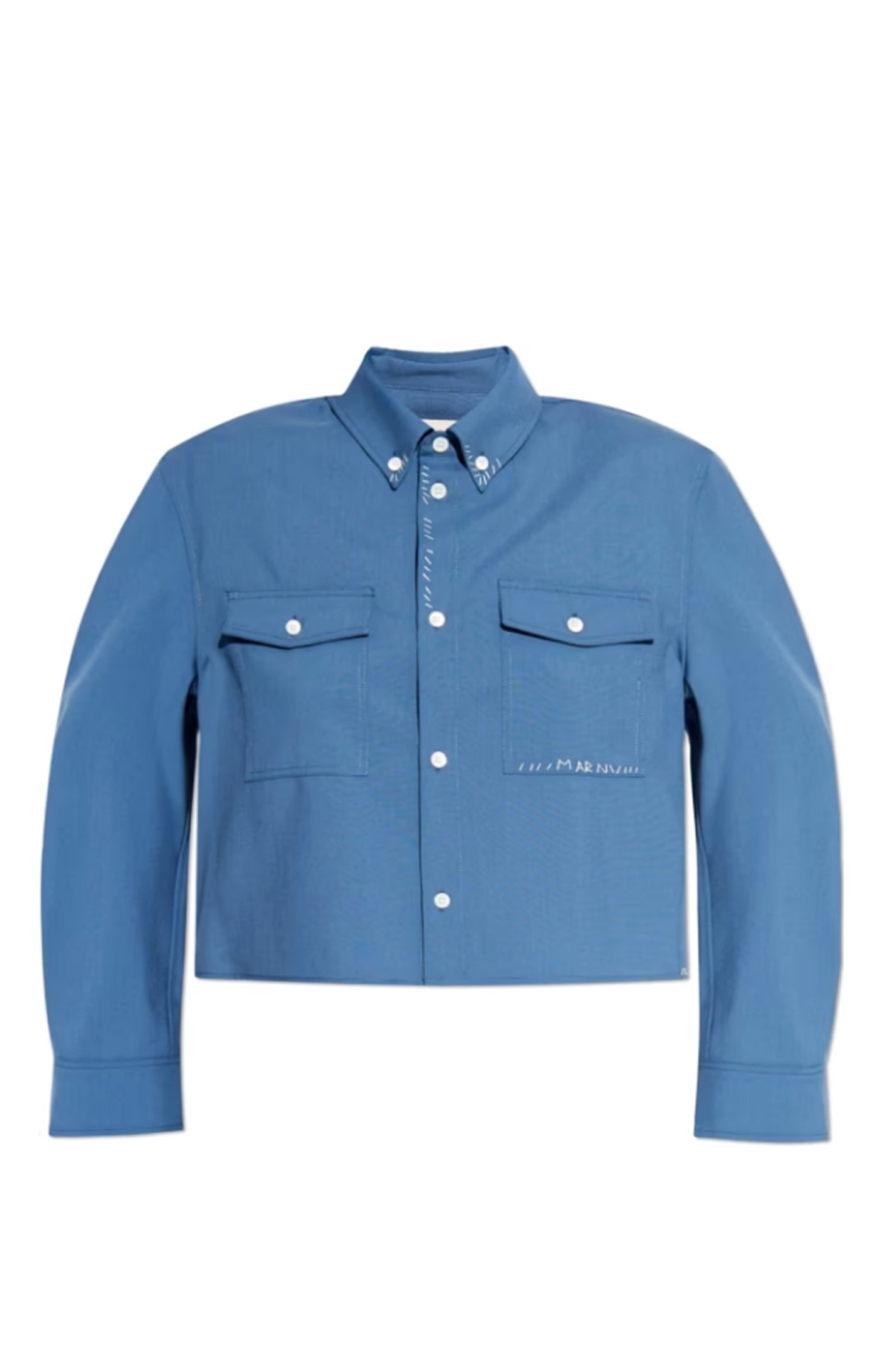 Shop Marni Shirt In Blue