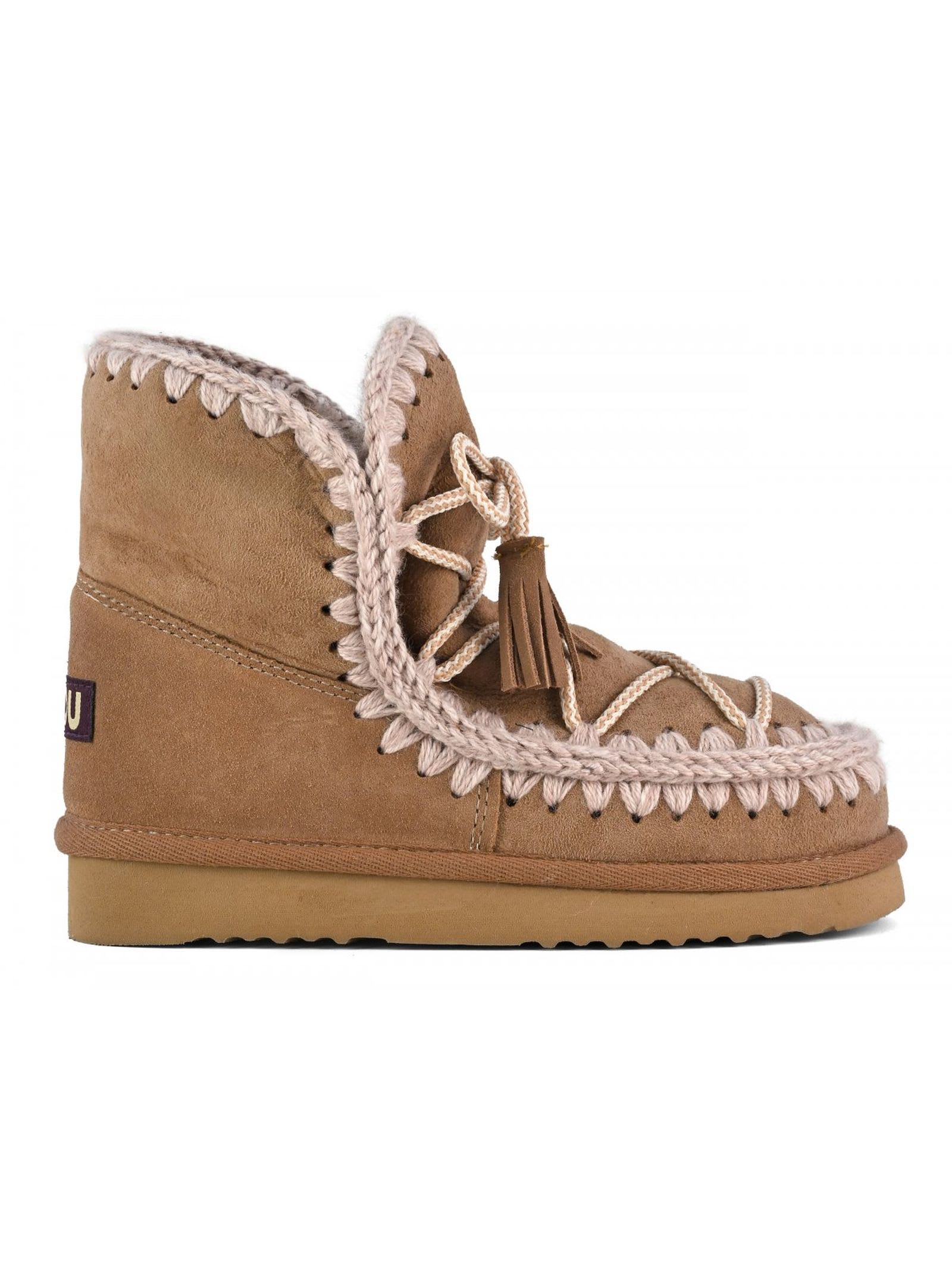 Shop Mou Pink Brown Eskimo 18 Scoubidoo Lace