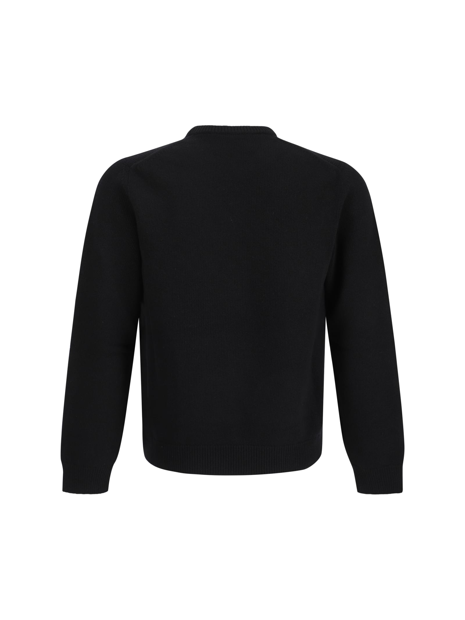 Shop Gucci Sweater In Black/white