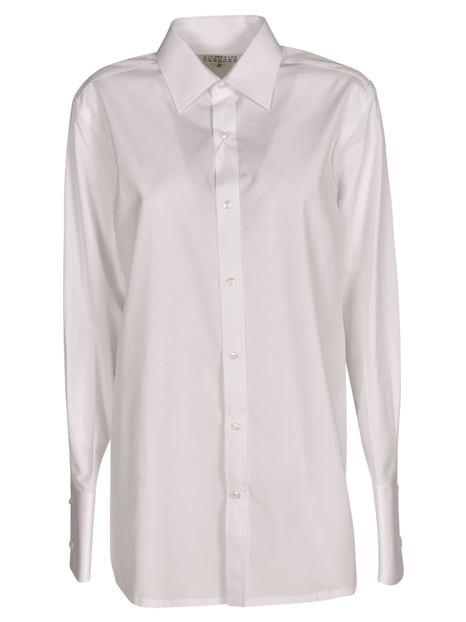 Maison Margiela Work In Progress Shirt In White In White