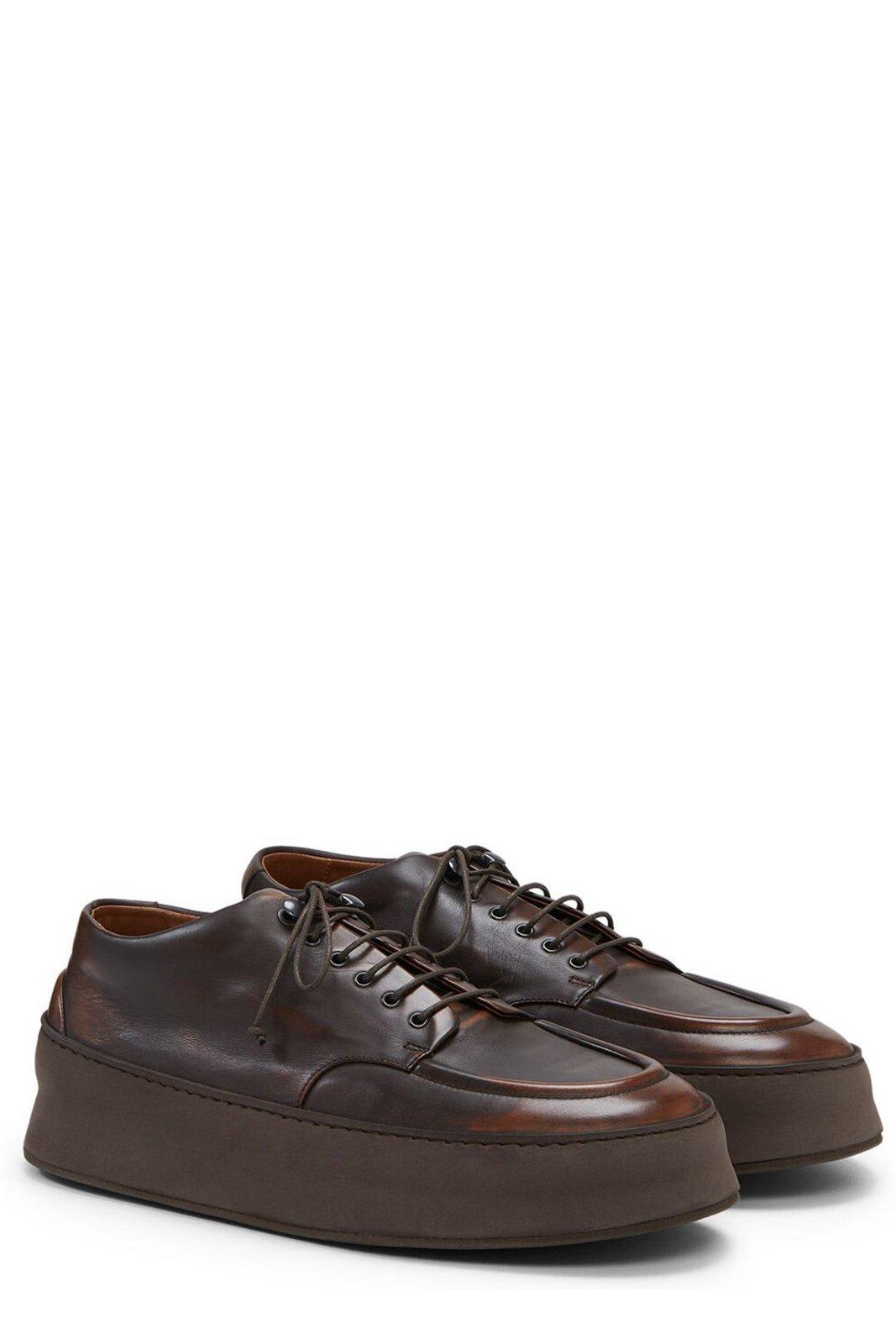 Shop Marsèll Cassapana Lace-up Shoes In Dark