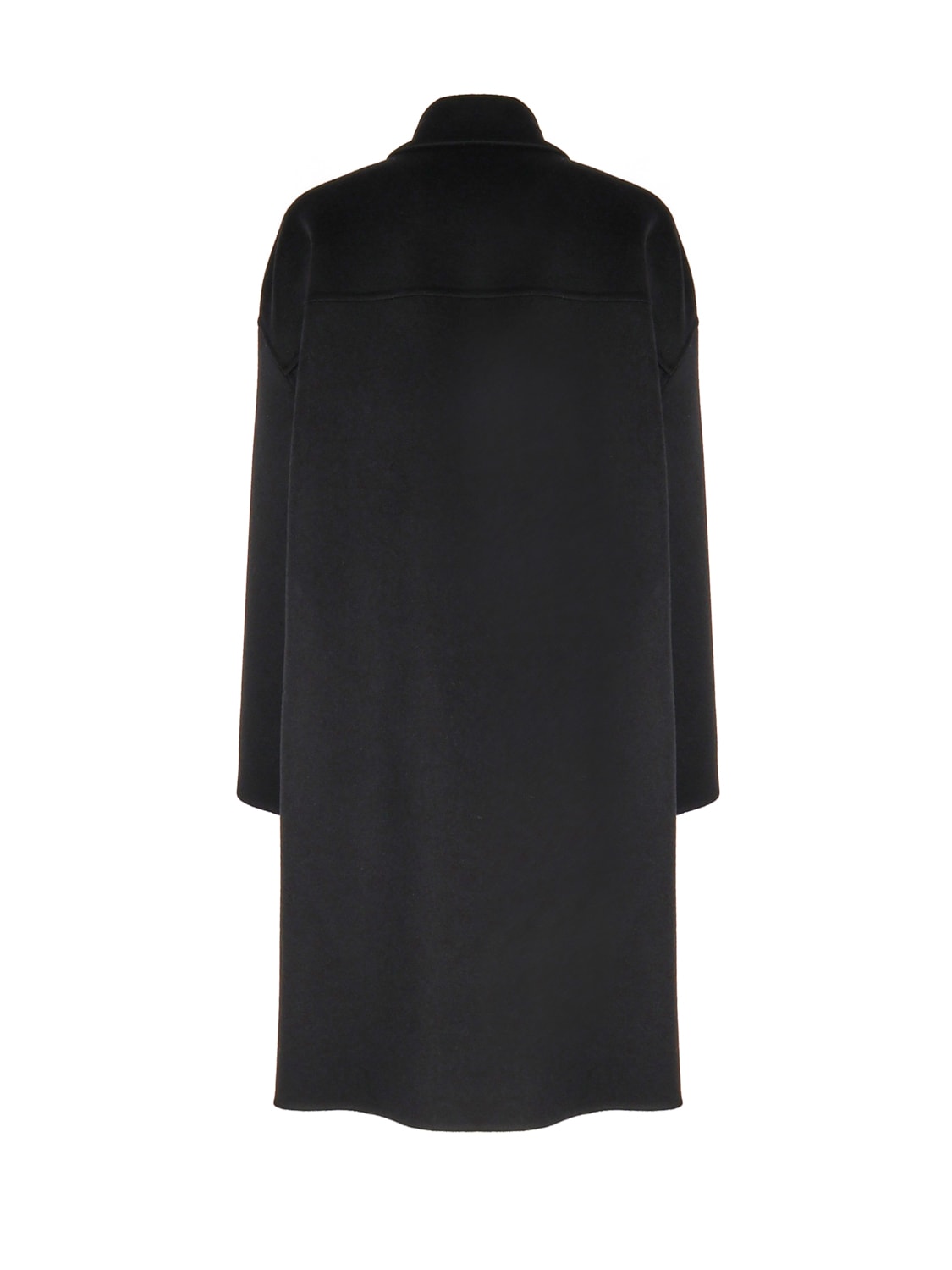 Shop Max Mara Angel Coat In Cashmere In Black