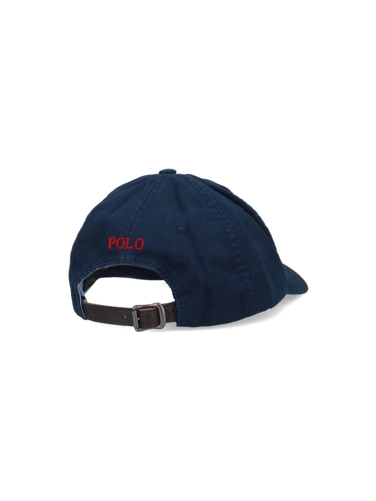Polo Ralph Lauren Blue Baseball Cap With Logo Embroidery In Cotton Man