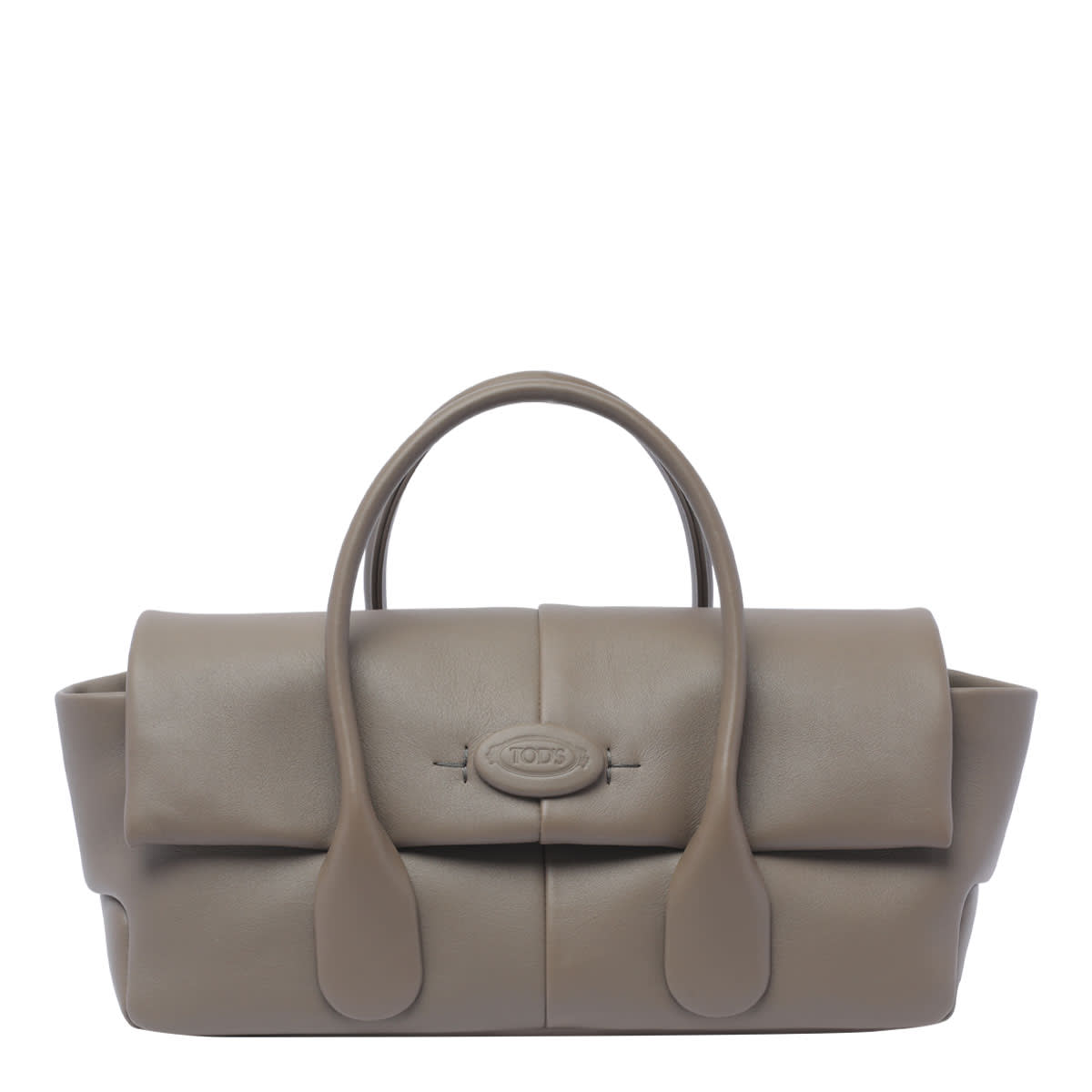 Shop Tod's Ew Di Bag Reverse Handbag In Brown