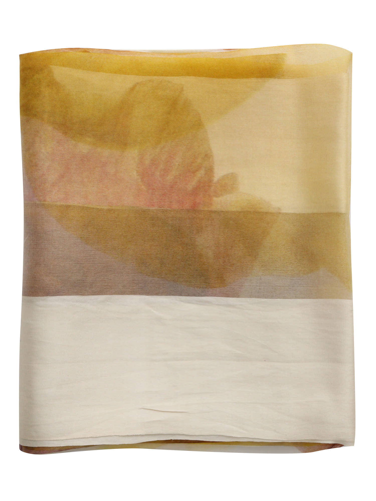 Shop Faliero Sarti Fiorellandia Scarf In Beige