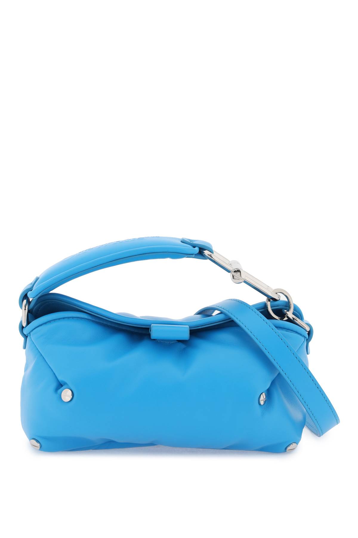 Shop Off-white Small San Diego Handbag In Light Blue (light Blue)