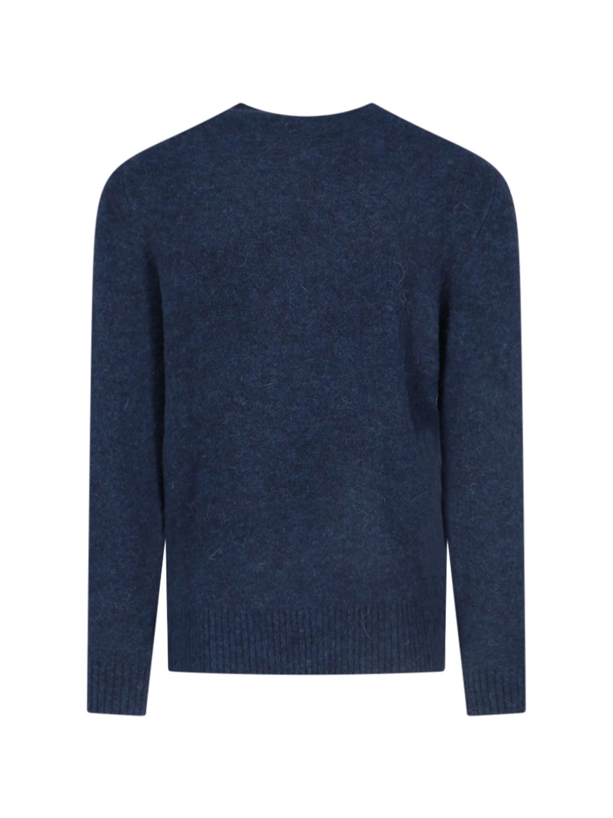 Shop Ballantyne Basic Sweater In Blue