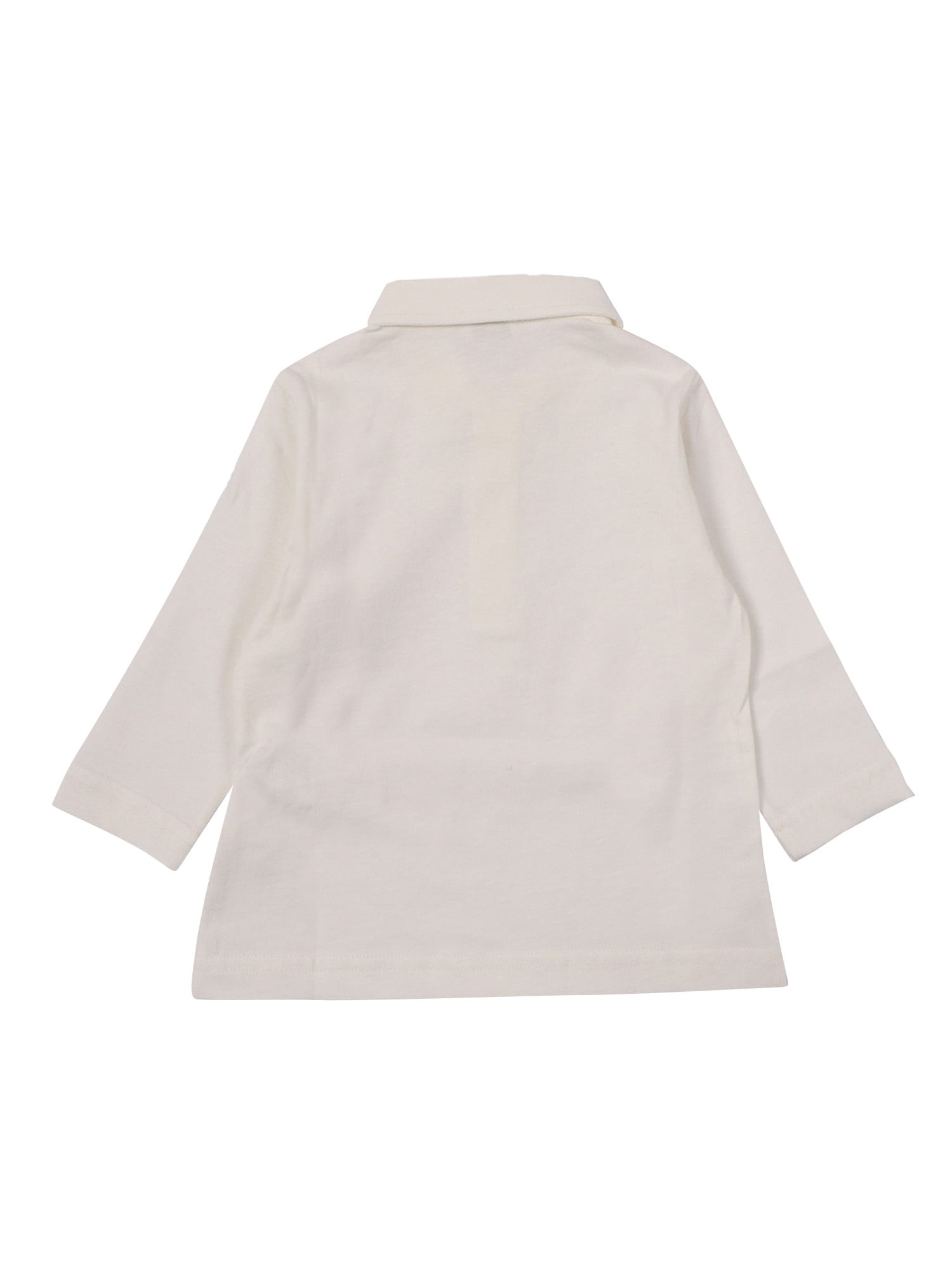 Il Gufo Long Sleeved Polo In White
