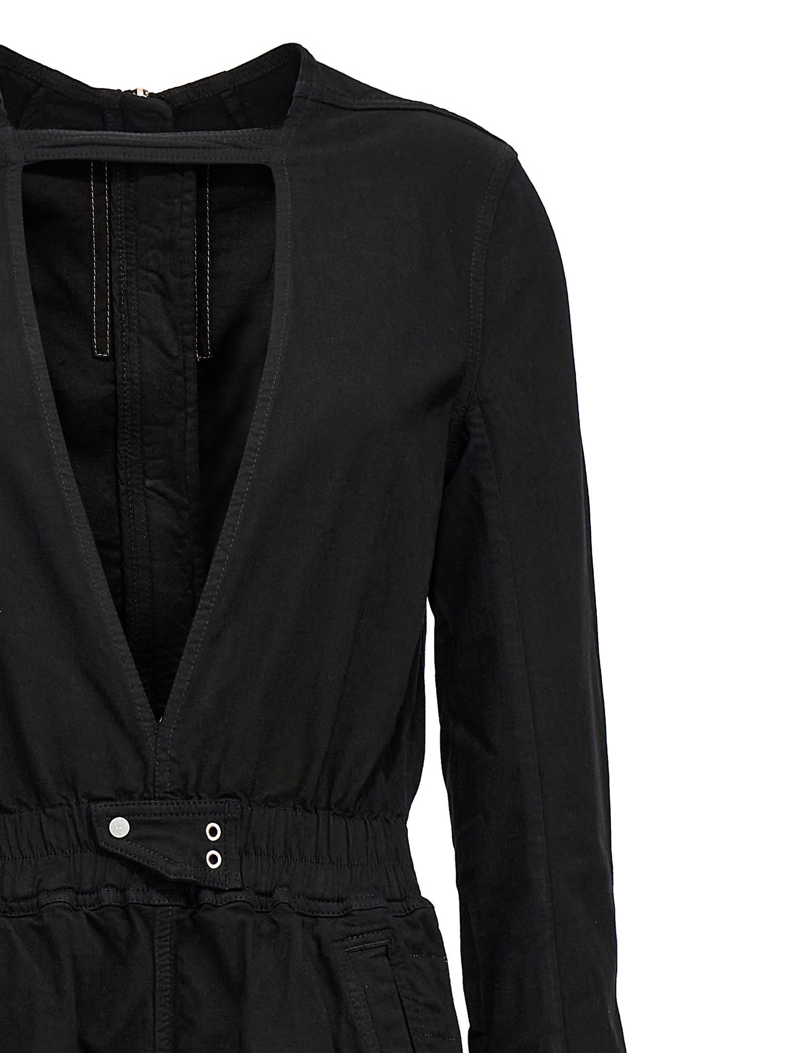 Shop Drkshdw Eclipse Bodybag One-length Bodysuit In Black