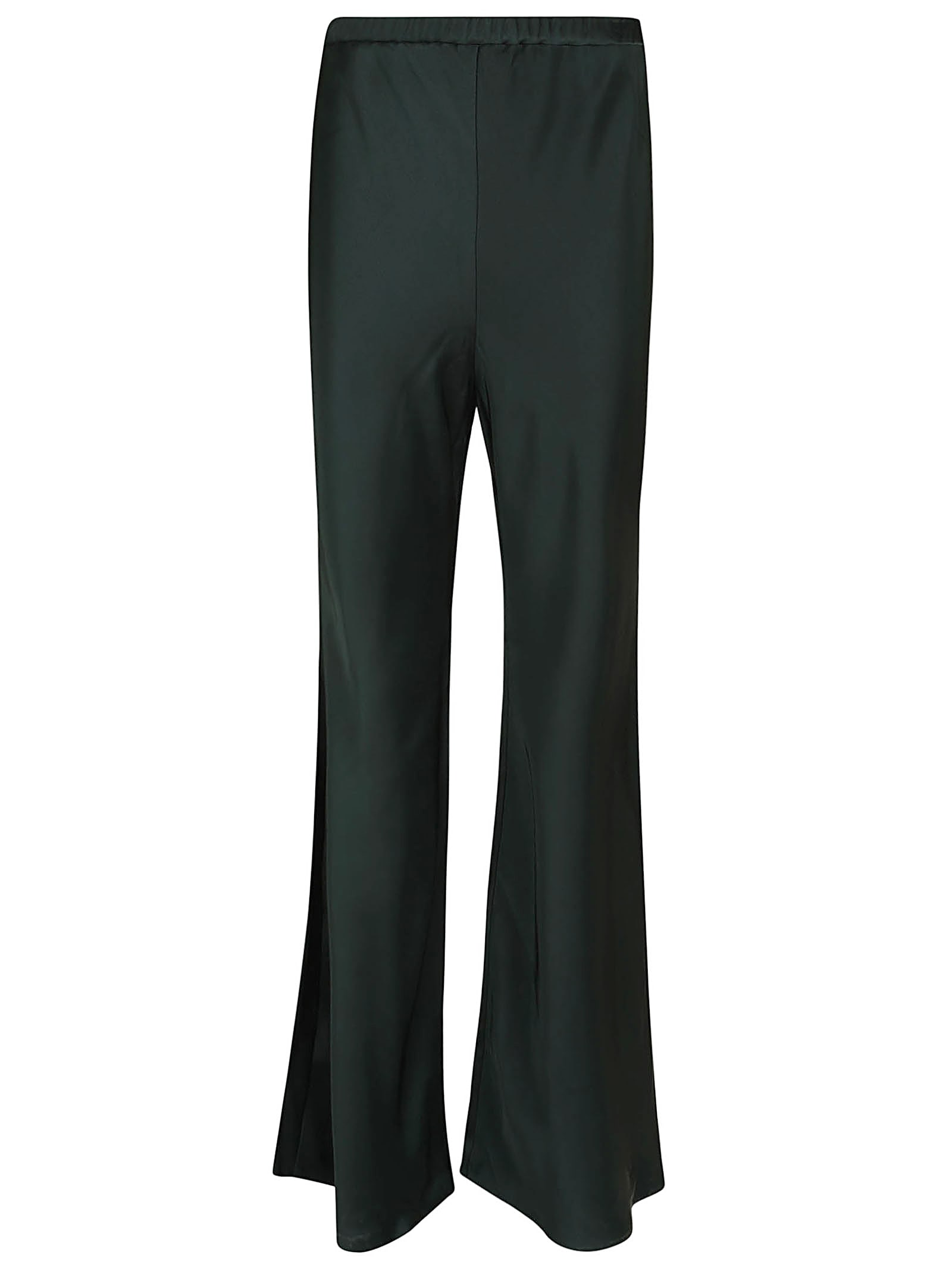 Shop Zimmermann Eden Slouch Flare Pant In Bogr Bottle Green