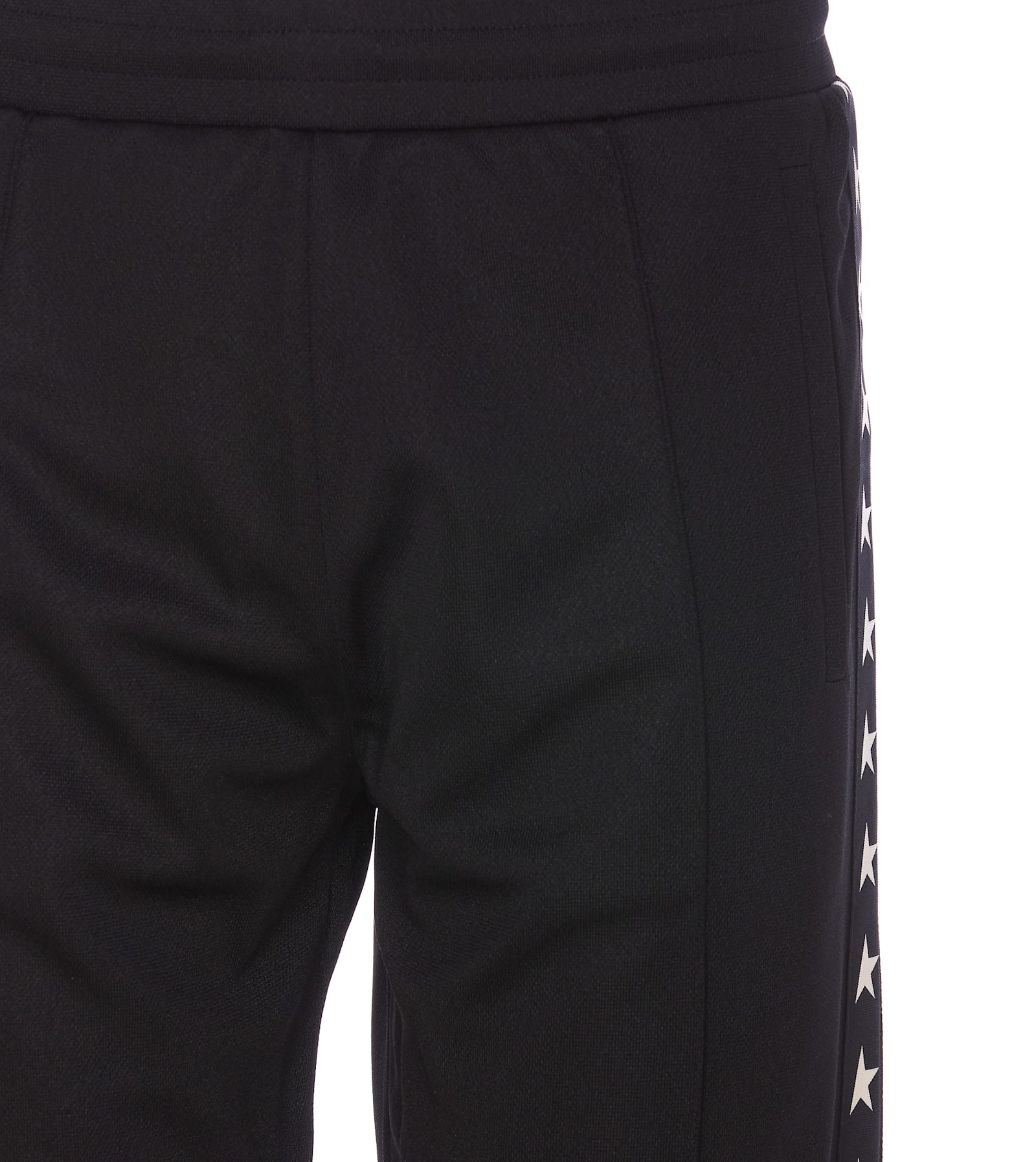 Shop Golden Goose Star Pants In Black