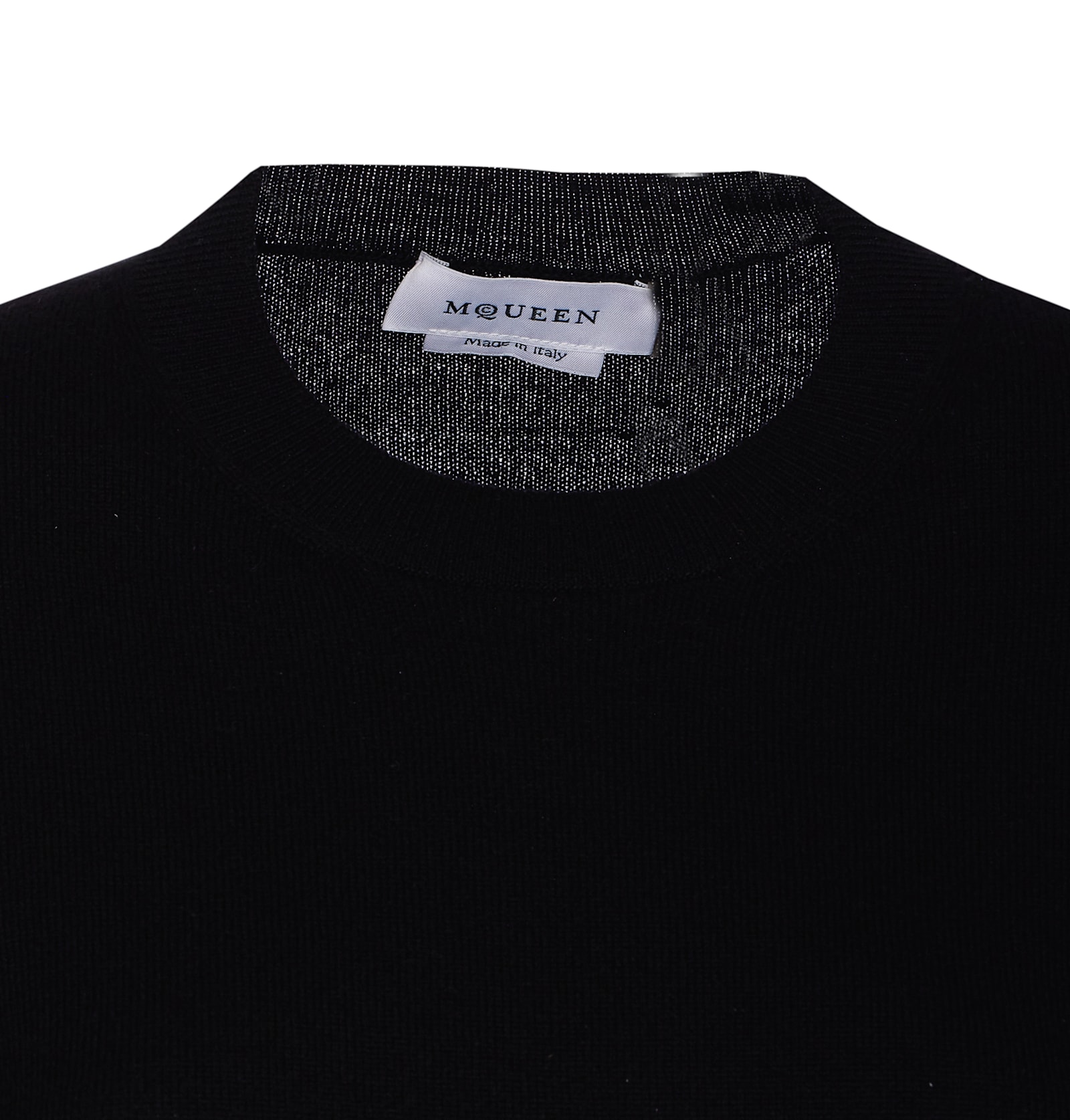 ALEXANDER MCQUEEN COBWEB LACE SWEATER