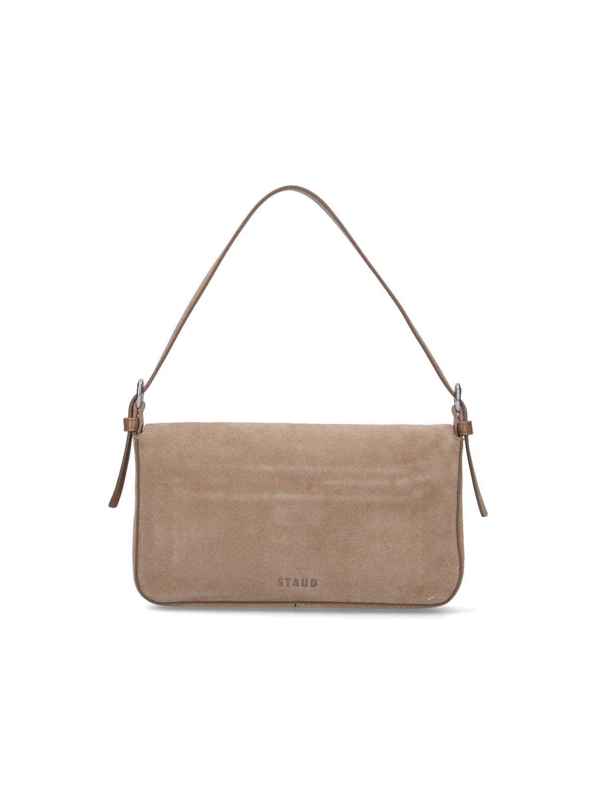 Staud Harlow Shoulder Bag In Nude