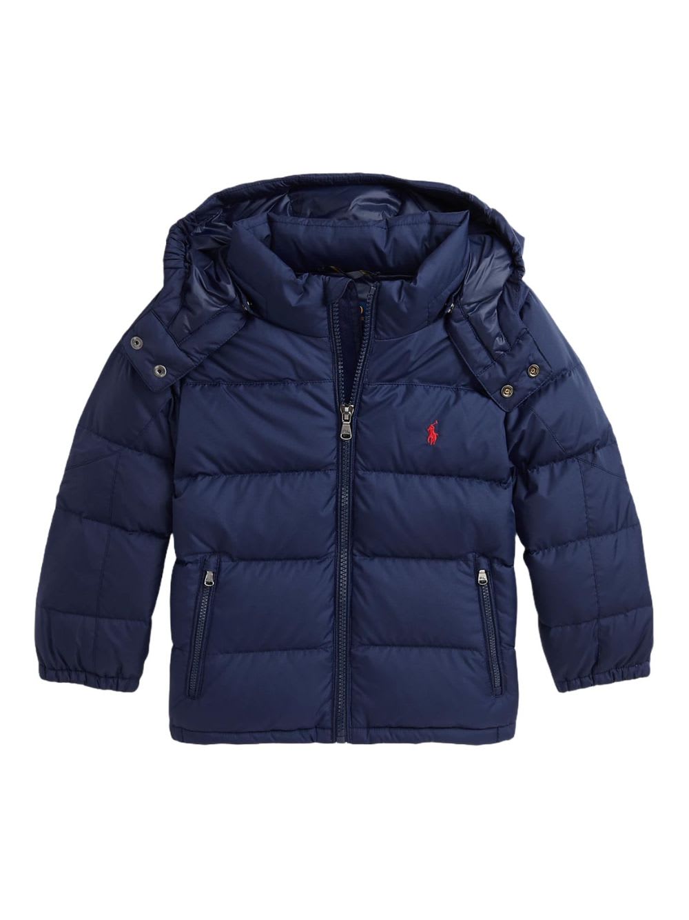 Shop Polo Ralph Lauren El Cap Jkt Outerwear Bomber In Newport Navy