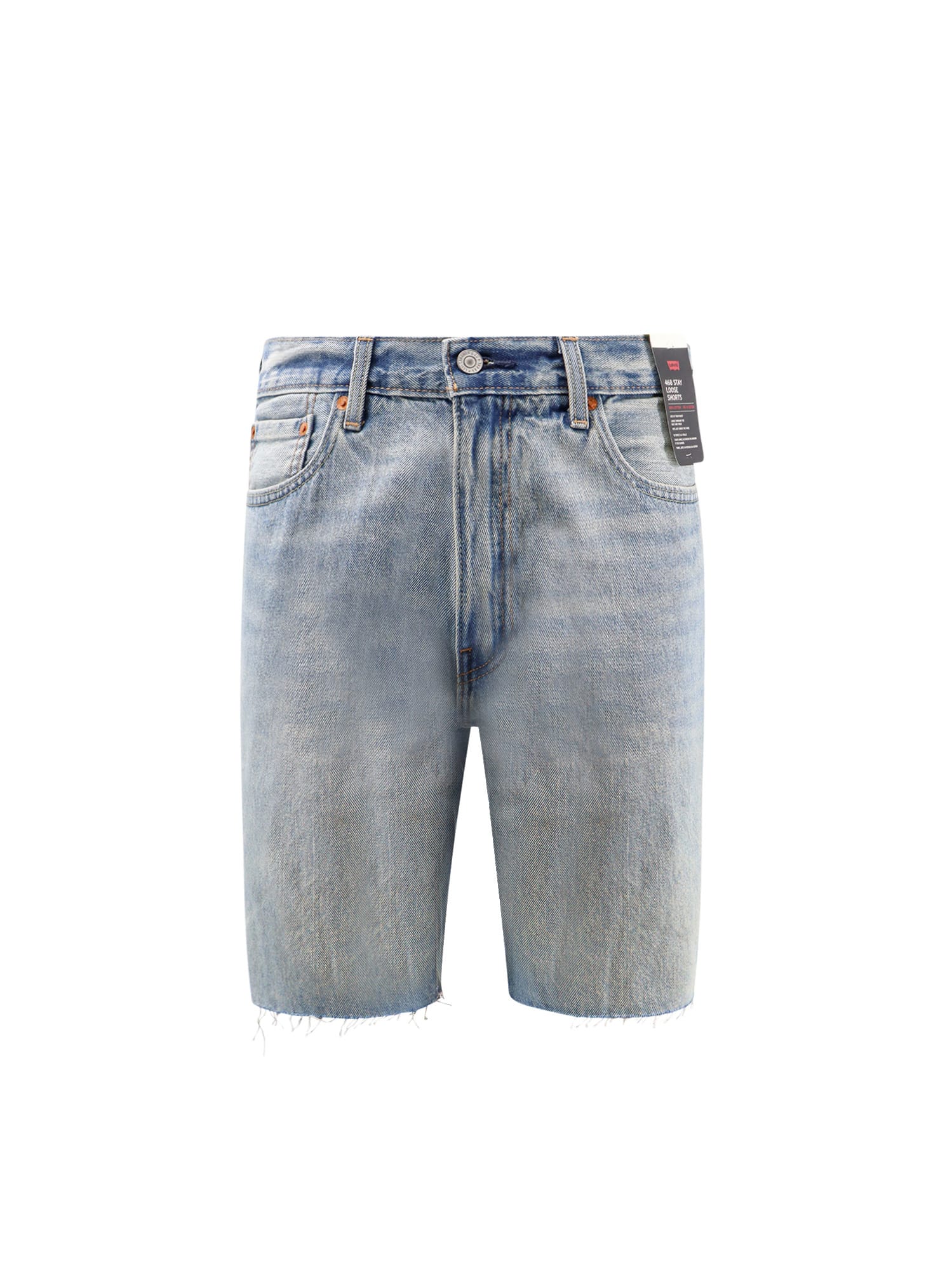 Levi's 468 Stay Loose Bermuda Shorts In Blue