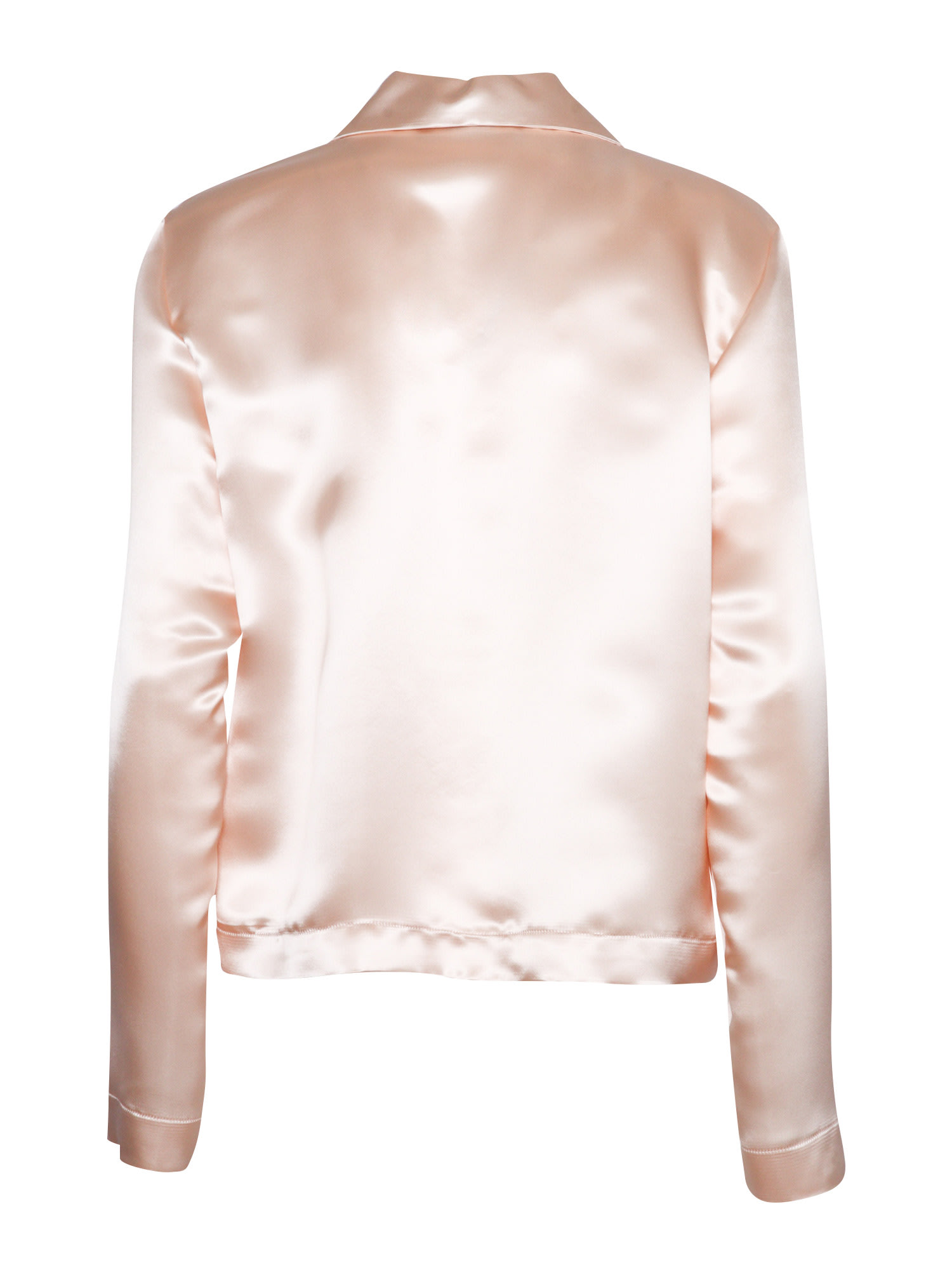 Philosophy Di Lorenzo Serafini Viscose Satin Shirt In Pink