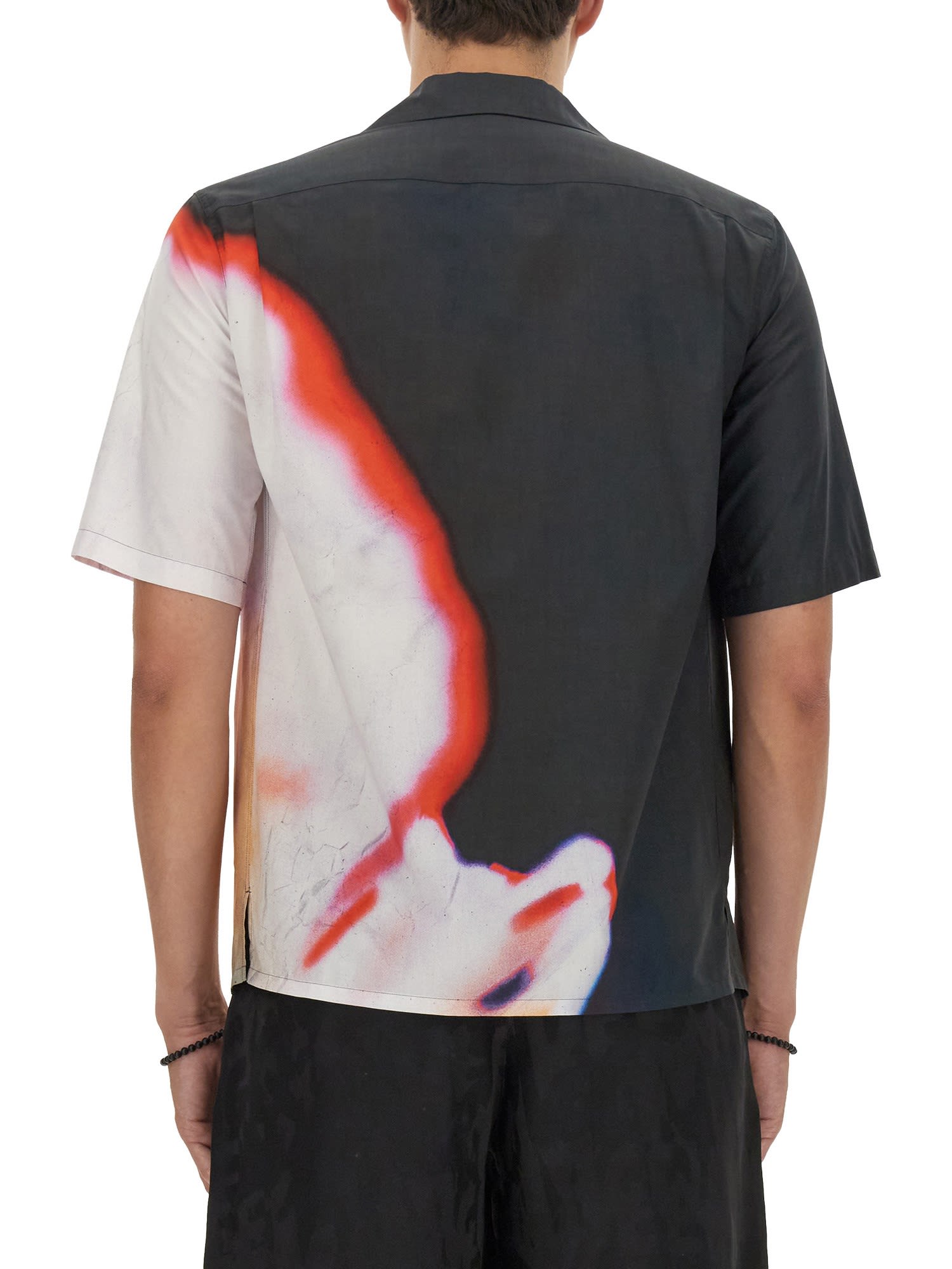 Alexander Mcqueen Alexander Mc Queen Floral Print Shirt In Mix Colors