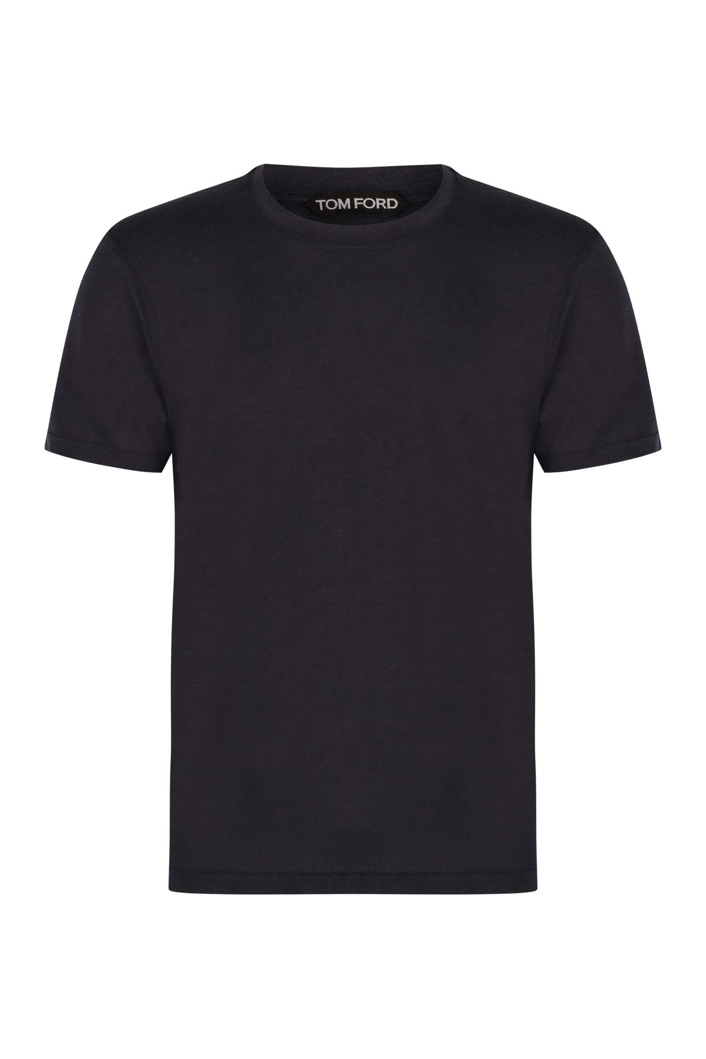 Shop Tom Ford Jersey T-shirt In Blue