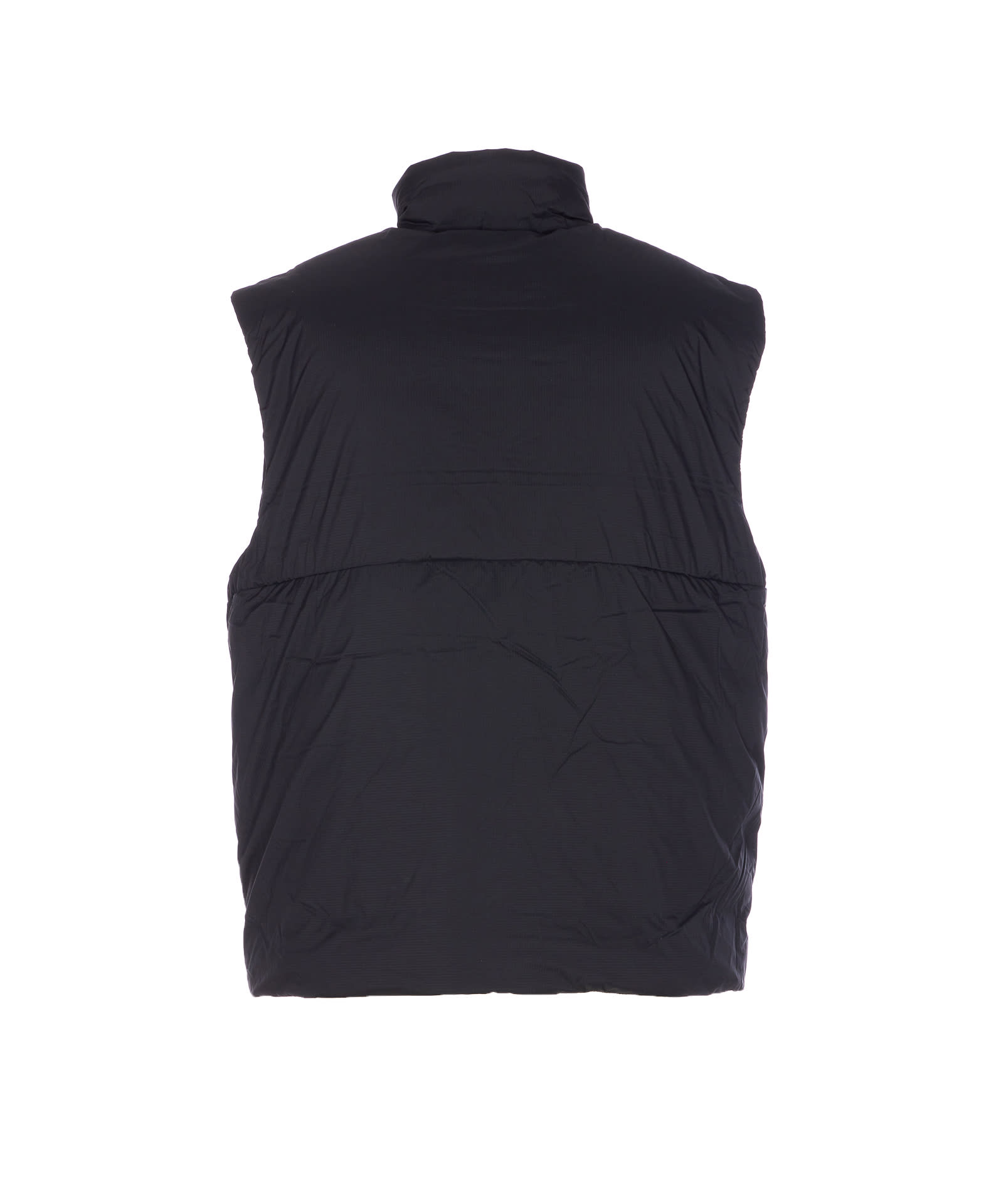 Canada Goose Lodge Sleeveless Jacket In Black
