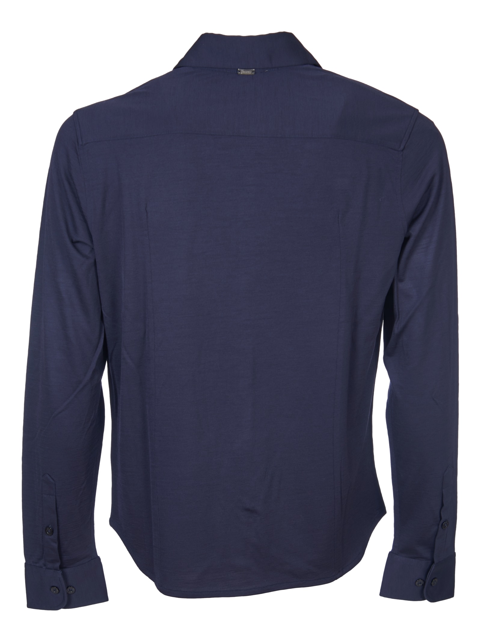 Shop Herno Shirt In Blue