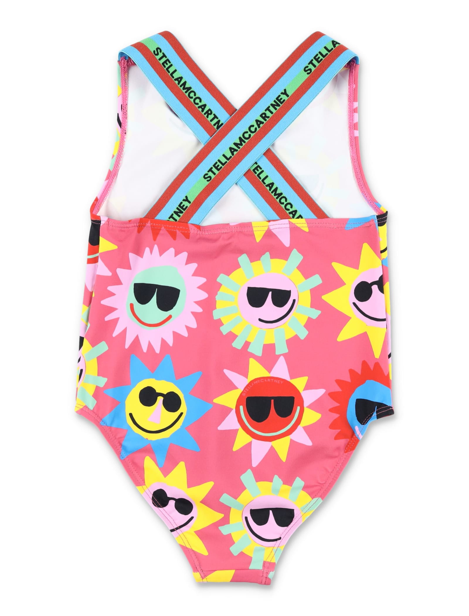 Shop Stella Mccartney Sun Prints Swimsuit In Multicolor