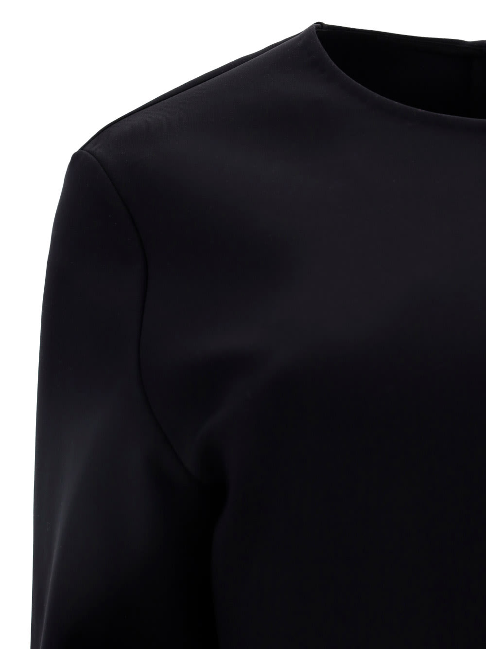 Shop The Row Long Sleeve Jersey In Black