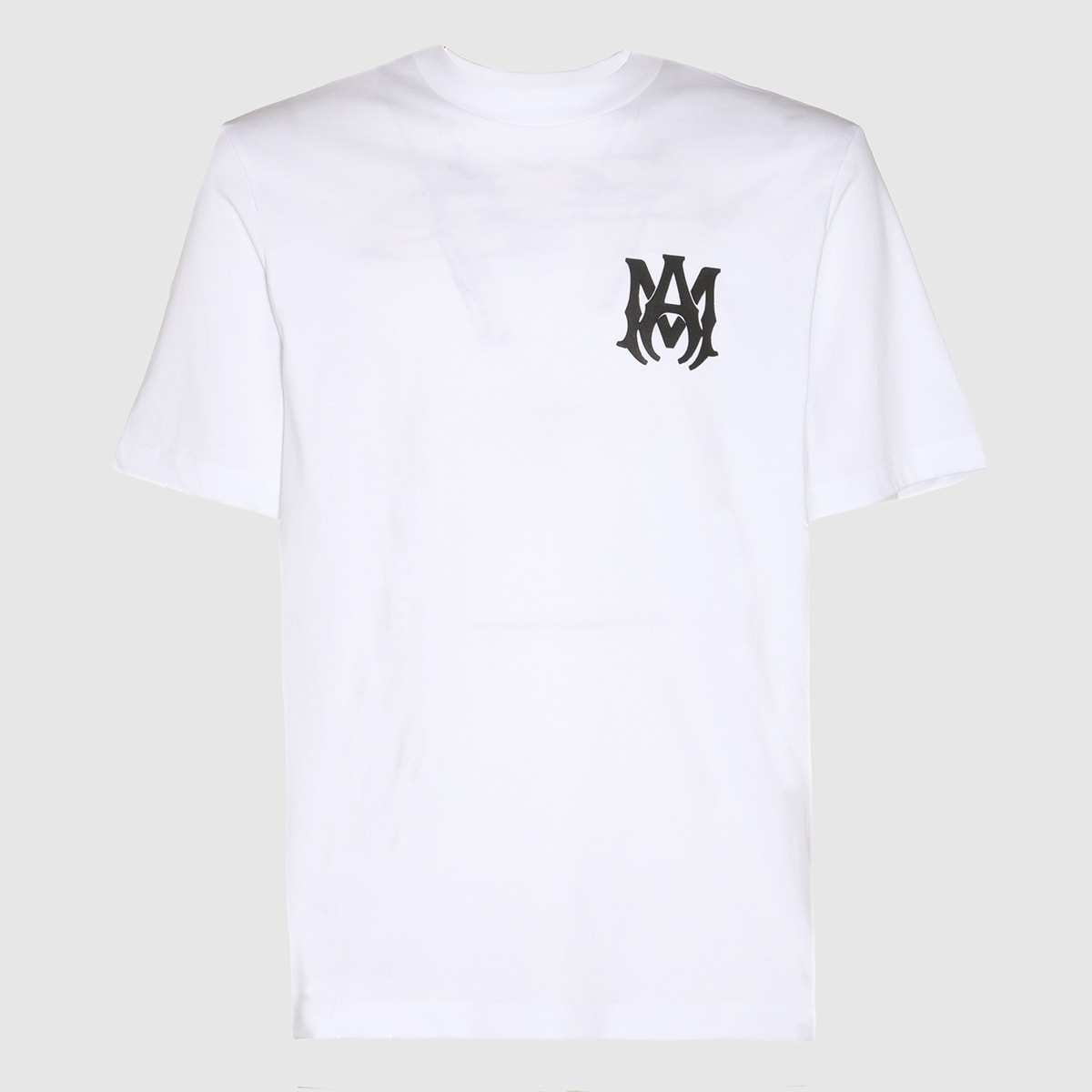 Shop Amiri White Cotton T-shirt In Bianco