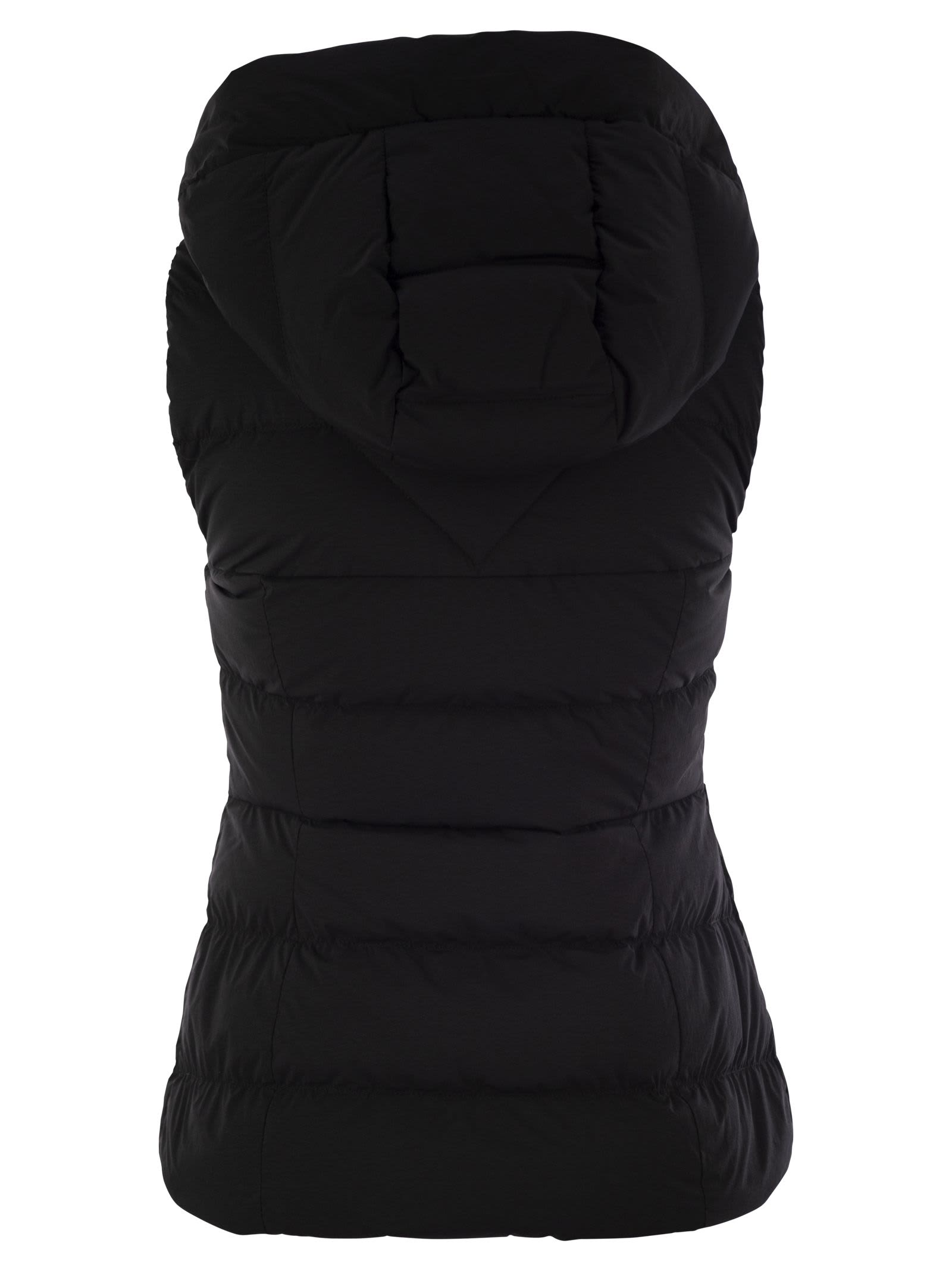 Shop Canada Goose Clair - Down Waistcoat With Black Logo