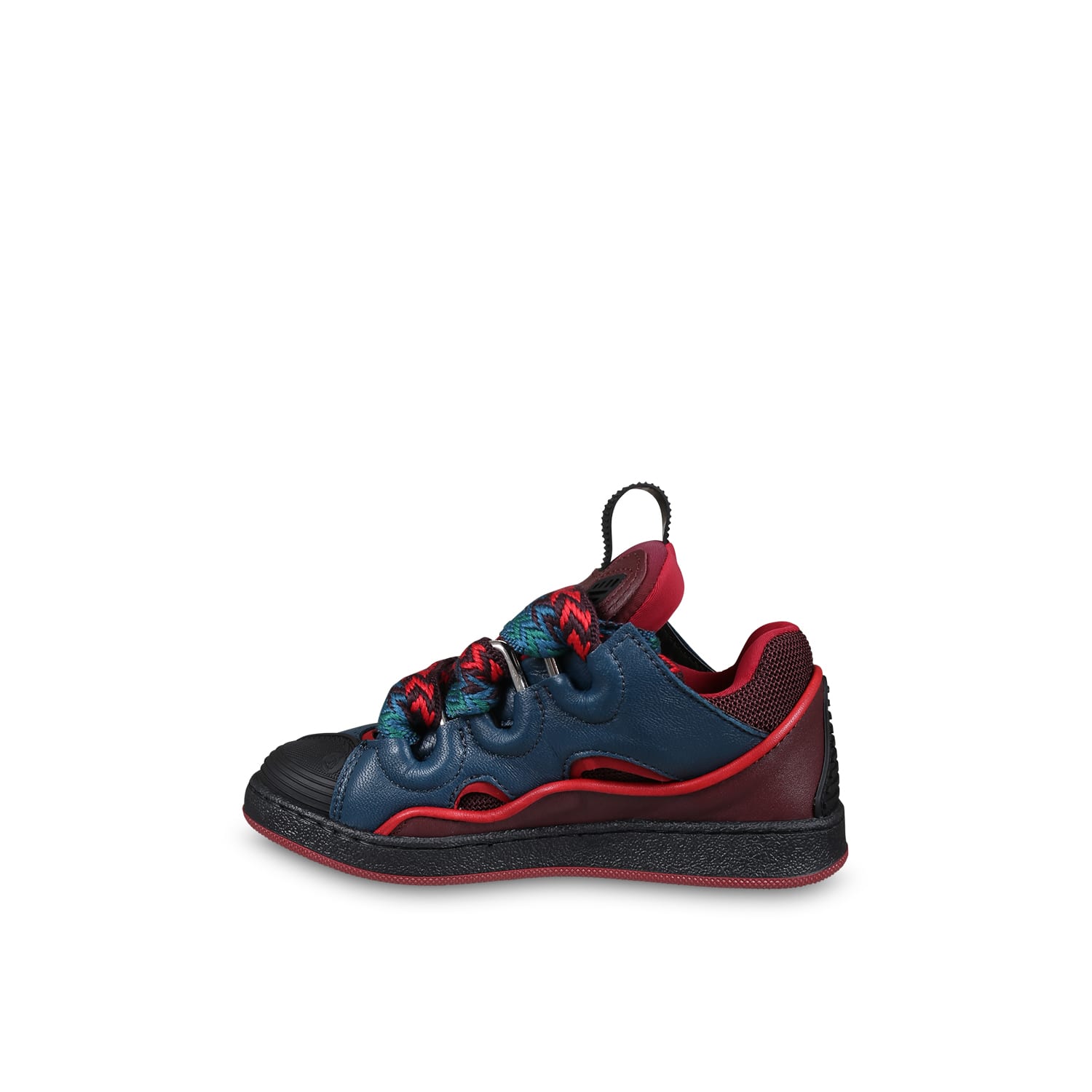 Shop Lanvin Blue Sneakers For Boy