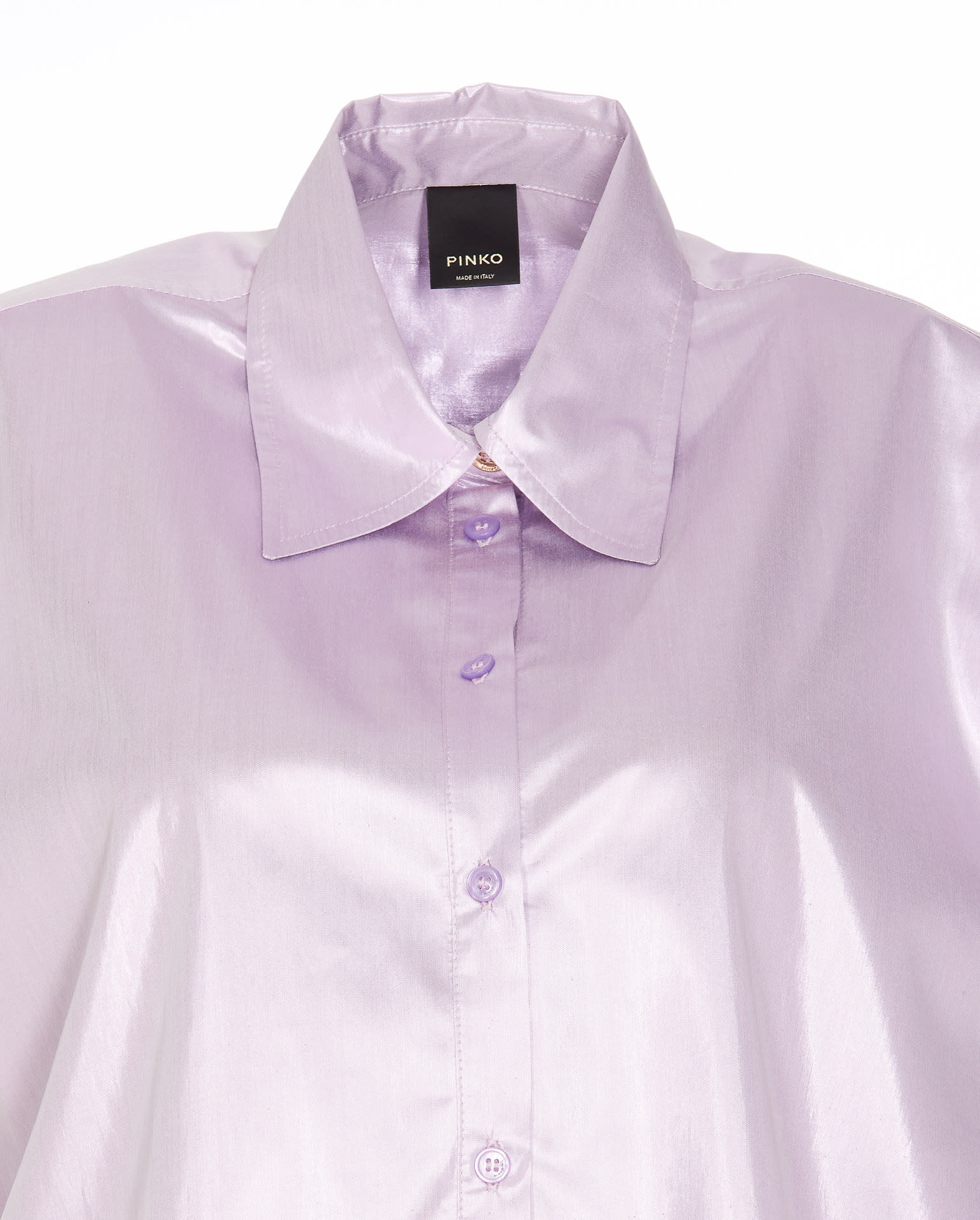 Shop Pinko Cadmo Shirt In Purple